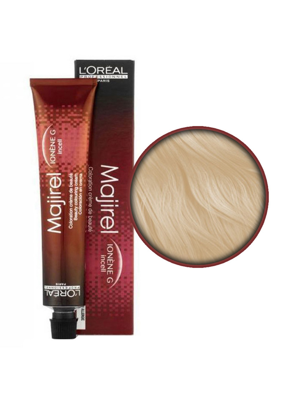 Крем-краска для волос Majirel 10 1/2 Очень-очень светлый блондин, 50 мл L'Oreal Professionnel (184346602)