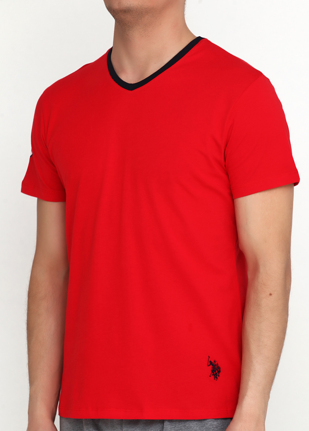 Червона футболка U.S. Polo Assn.