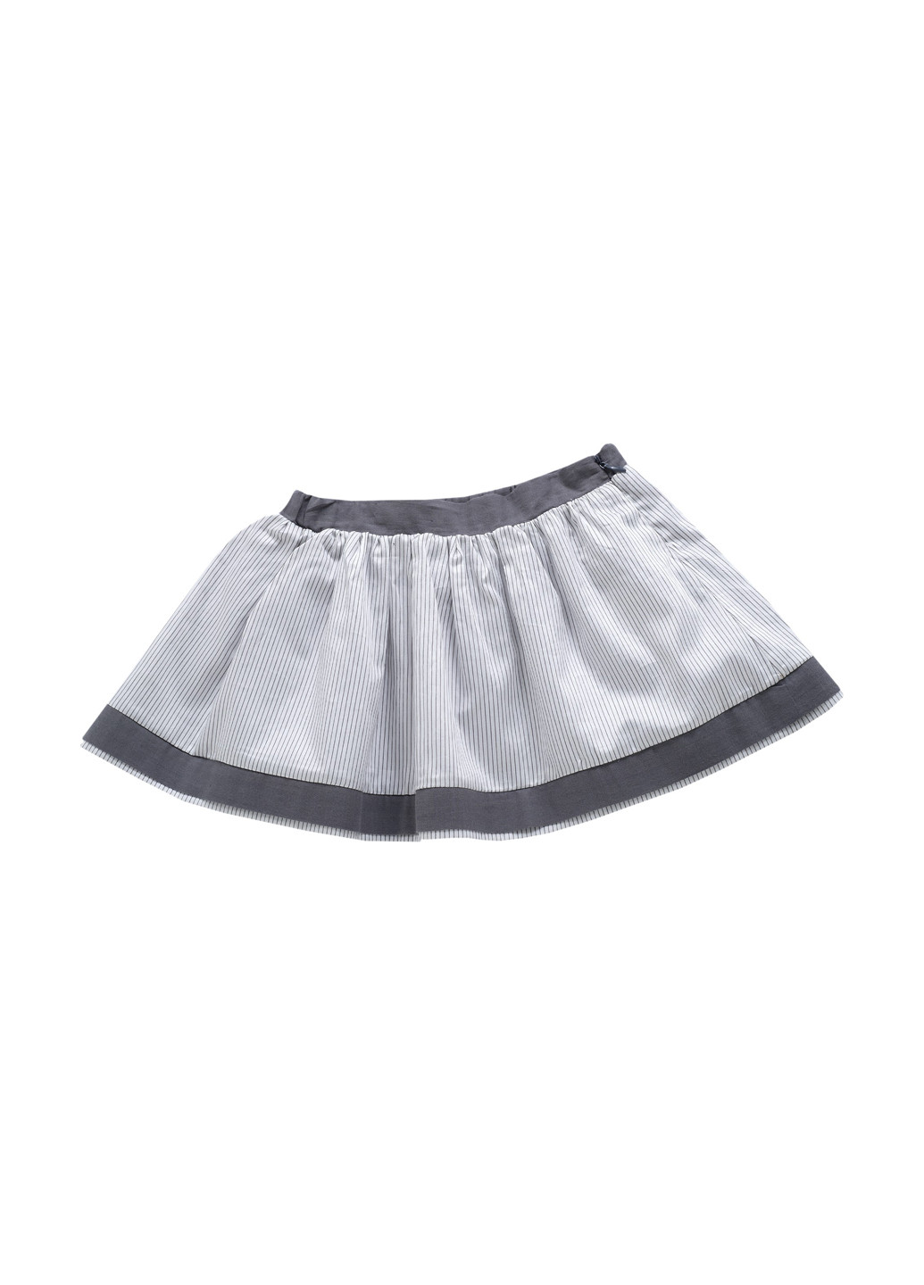Серая кэжуал в полоску юбка Chicco клешированная
