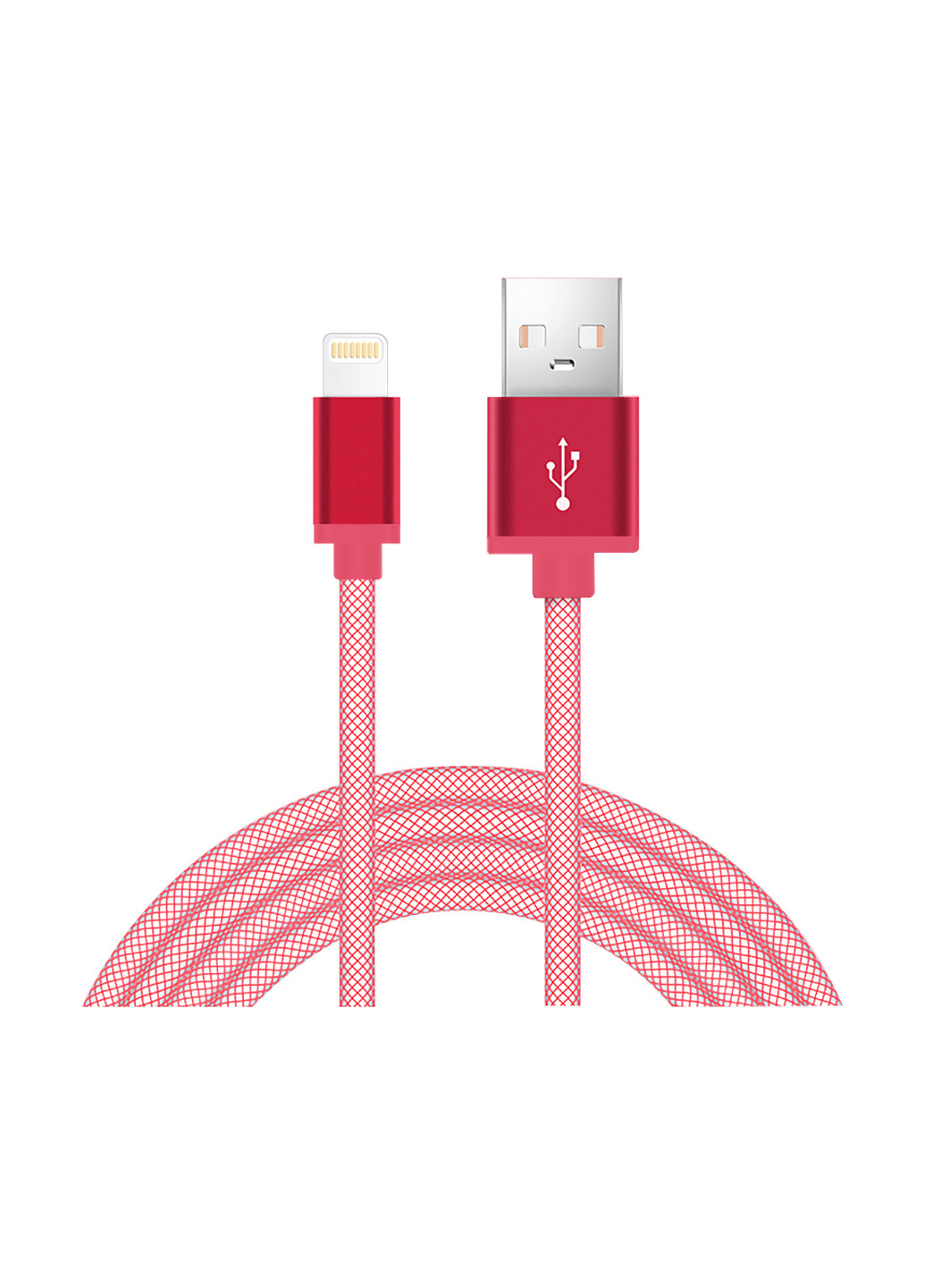 Кабель USB FISH i Red, Lightning, 1 м XoKo sc-120 (132572874)