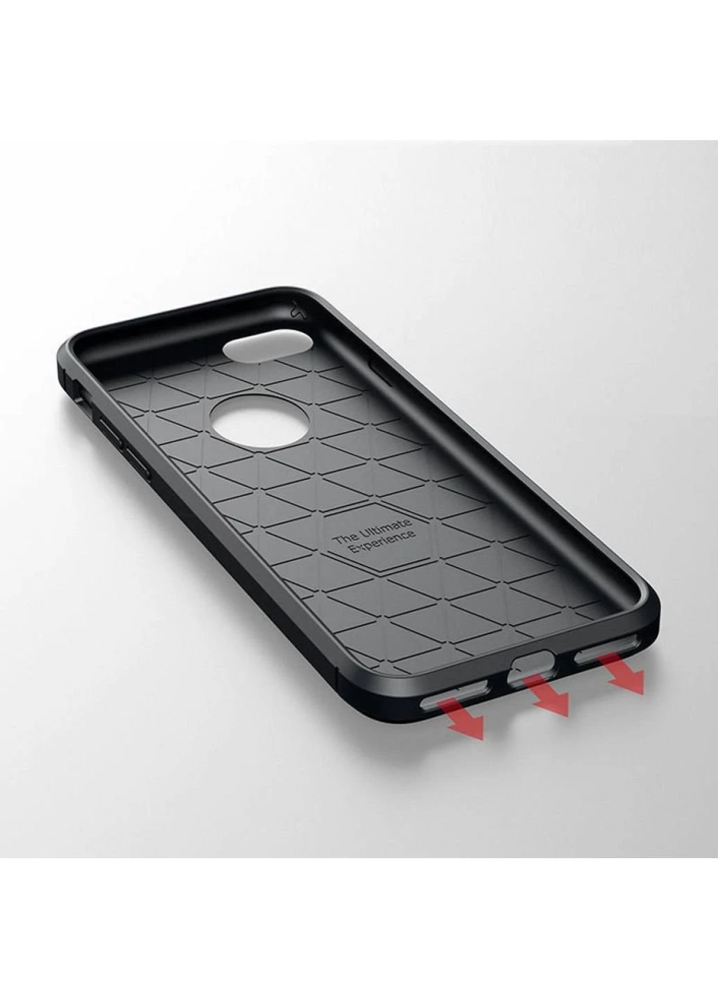 Чохол для мобільного телефону (смартфону) для Apple iPhone 8 Plus Carbon Fiber (Black) Laudtec (LT-AI8PB) BeCover (201493547)