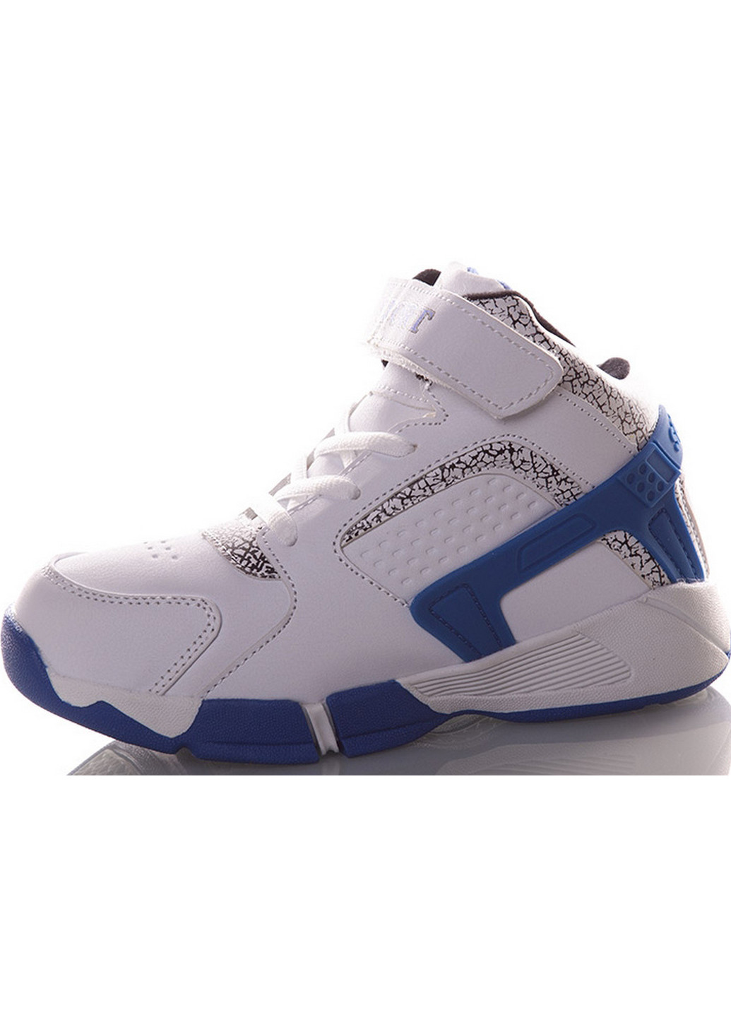 Белые кэжуал осенние демисезонные ботинки (спортивные) b01-1 35 белый Cinar