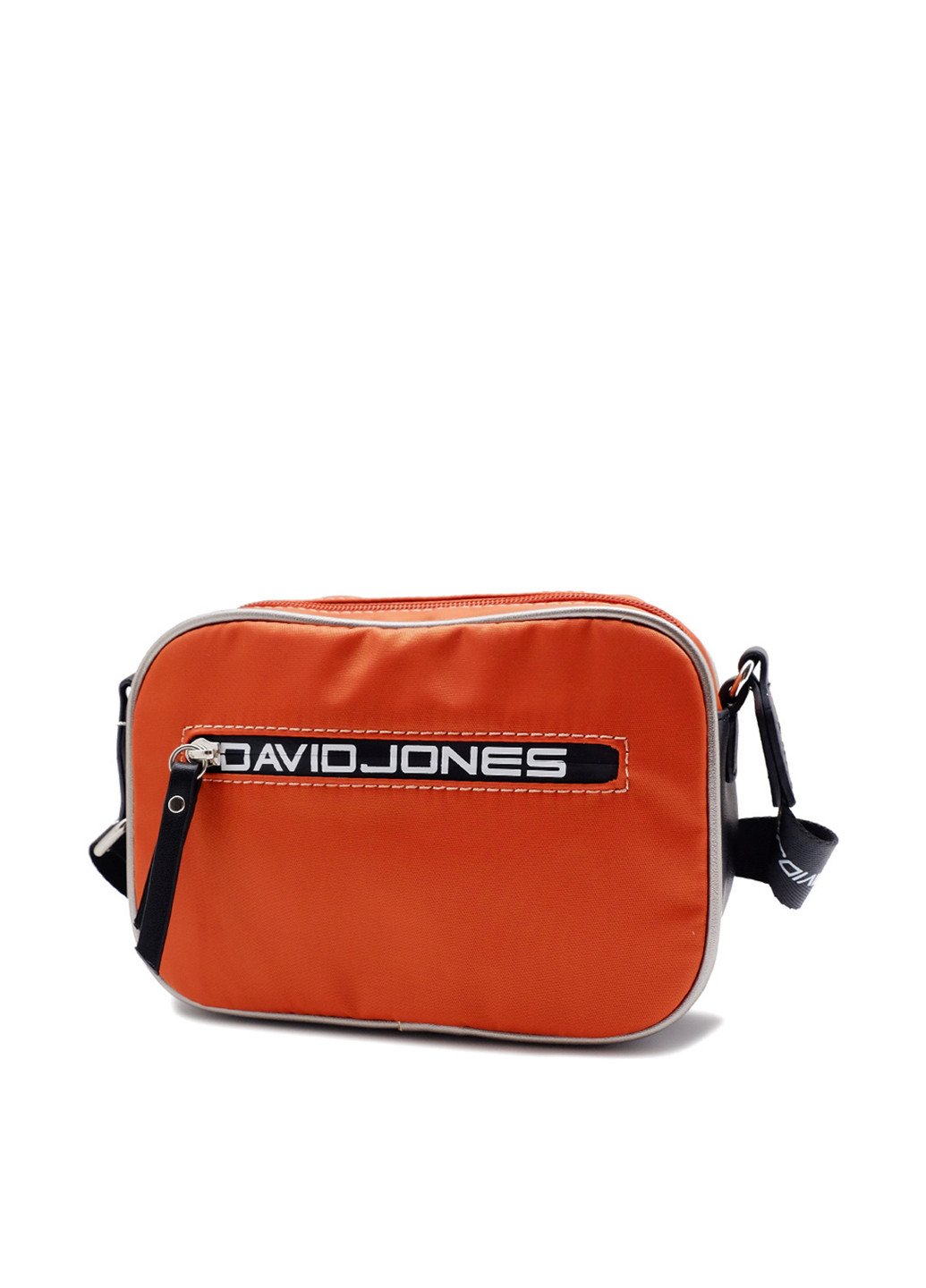 Сумка David Jones мессенджер логотип оранжевая кэжуал