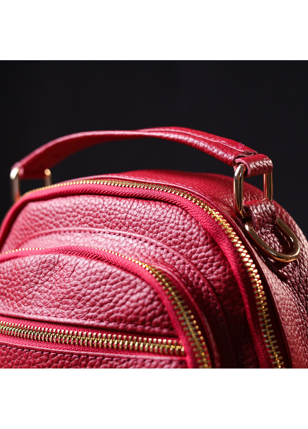 Жіноча шкіряна сумка 20х19х9 см Vintage (255709268)