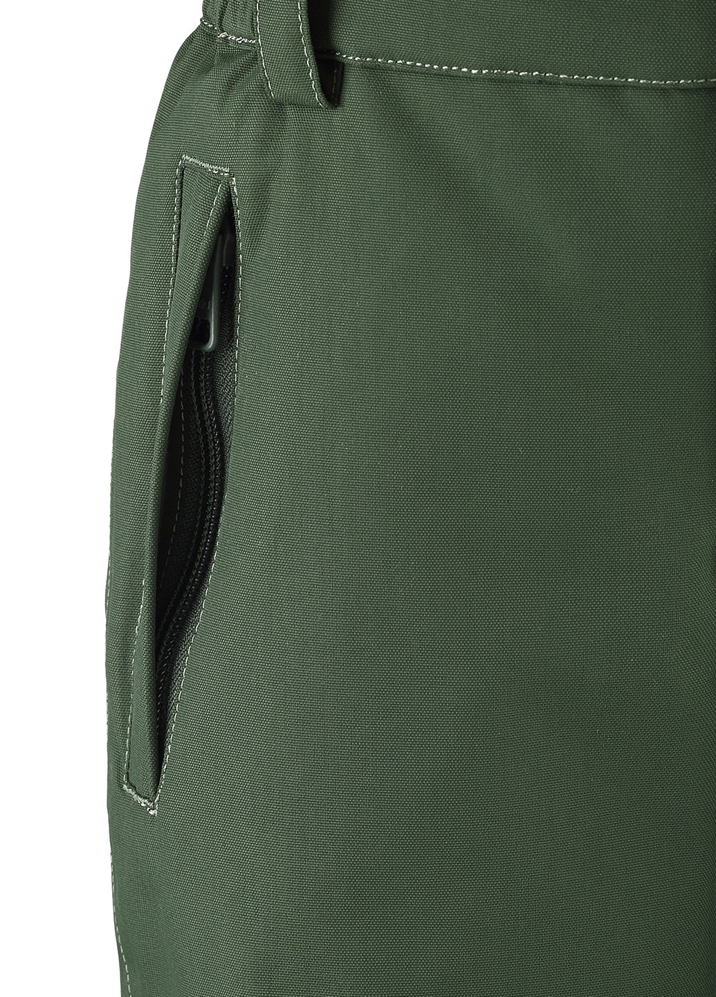 Темно-зеленые кэжуал зимние прямые брюки Reima