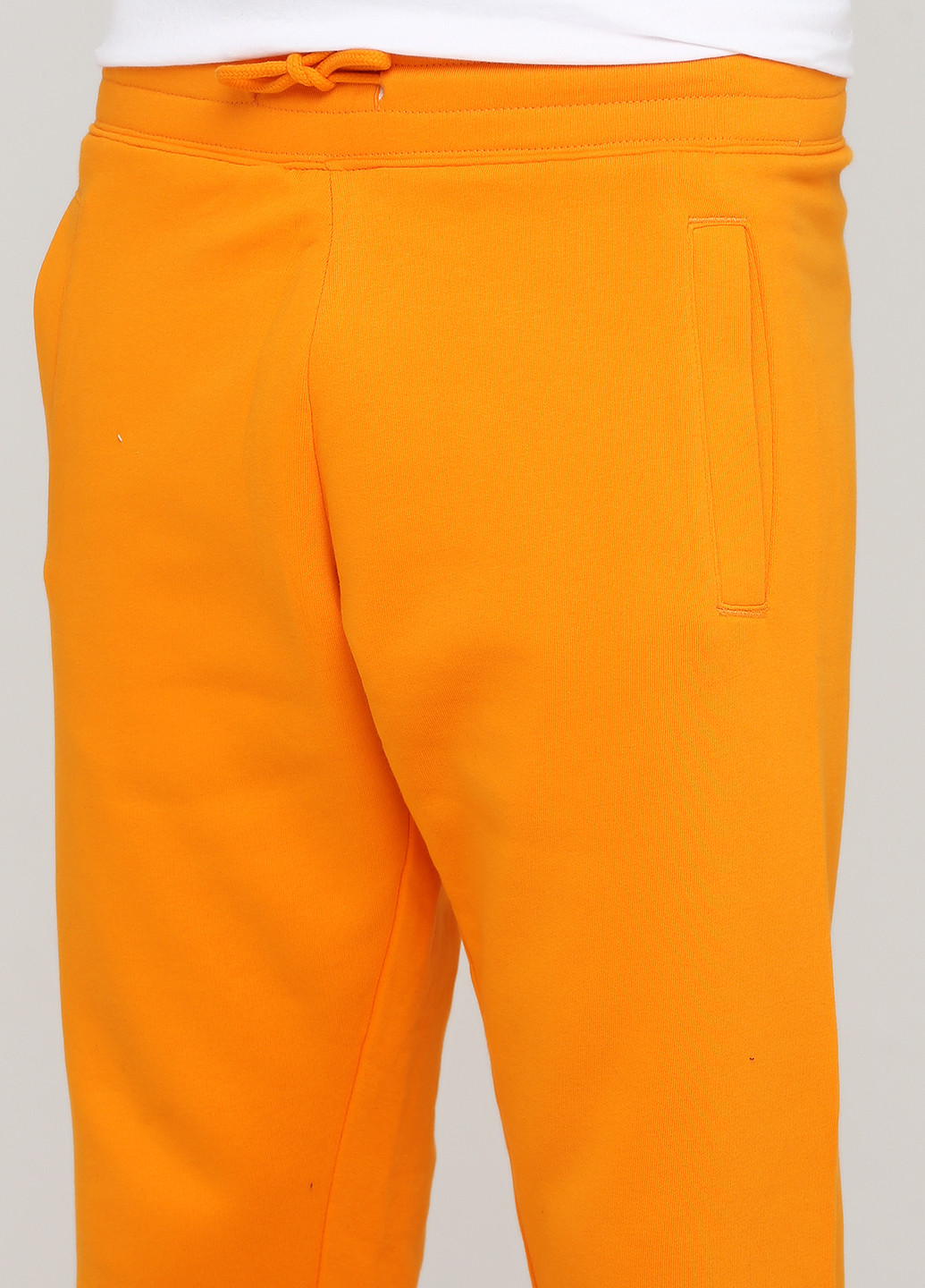 Оранжевые кэжуал демисезонные джоггеры брюки H&M