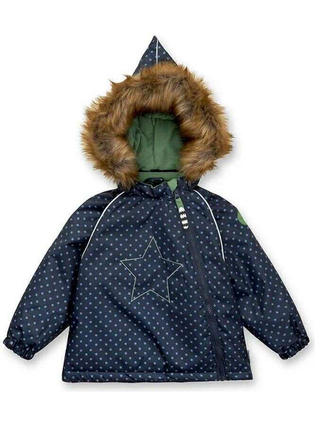 Синя зимня куртка Racoon