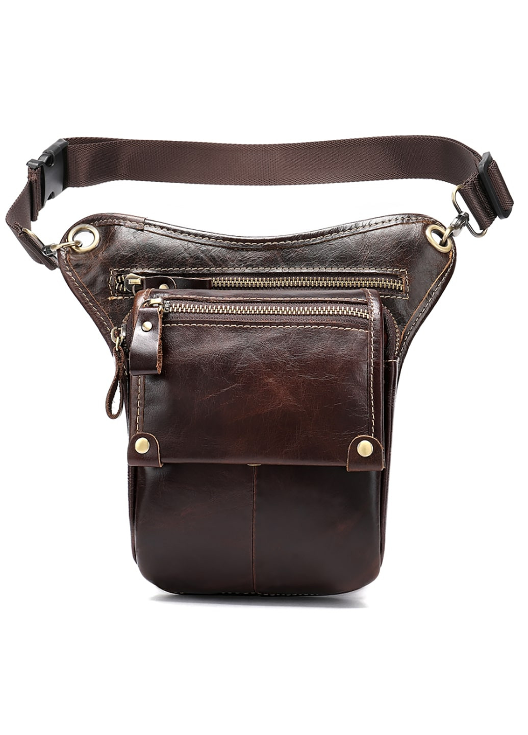 Чоловіча шкіряна барсетка 16х12х3,5 см Vintage (252127700)