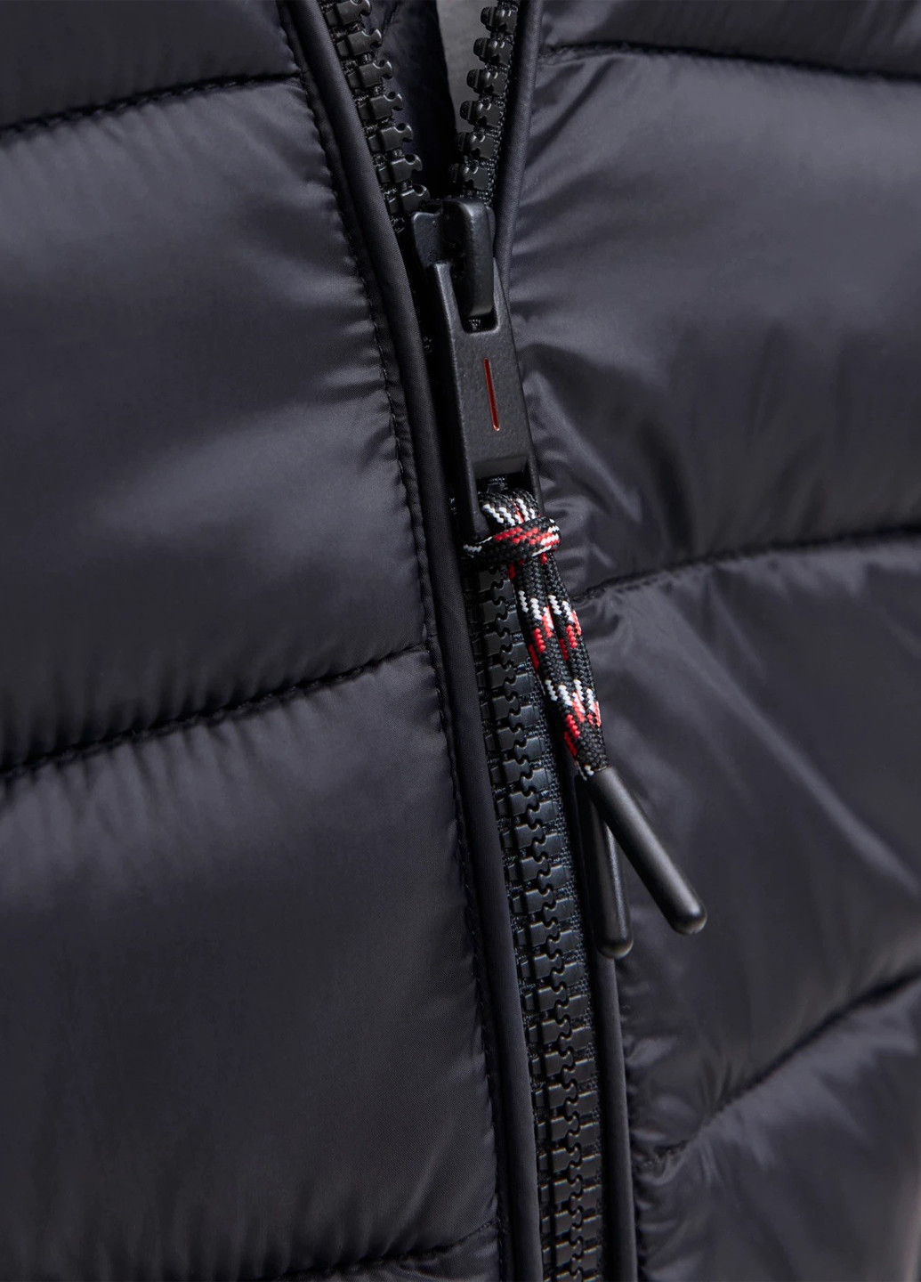 Чорна демісезонна куртка Jack & Jones