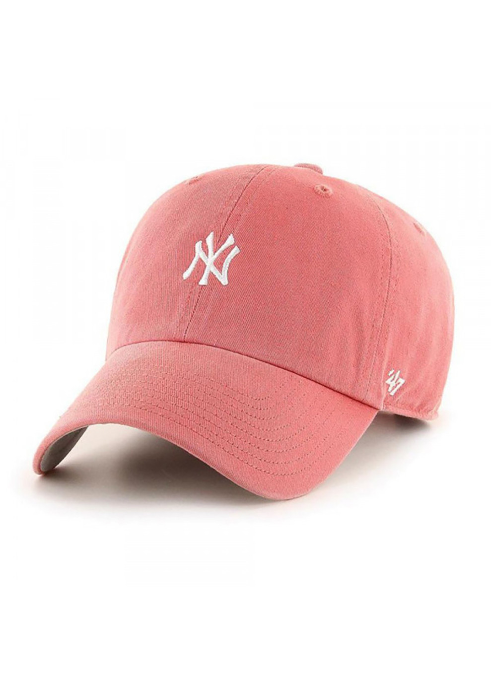 Кепка NY YANKEES BASE RUNNER One Size coral/gray B-BSRNR17GWS-IRA 47 Brand (253677851)