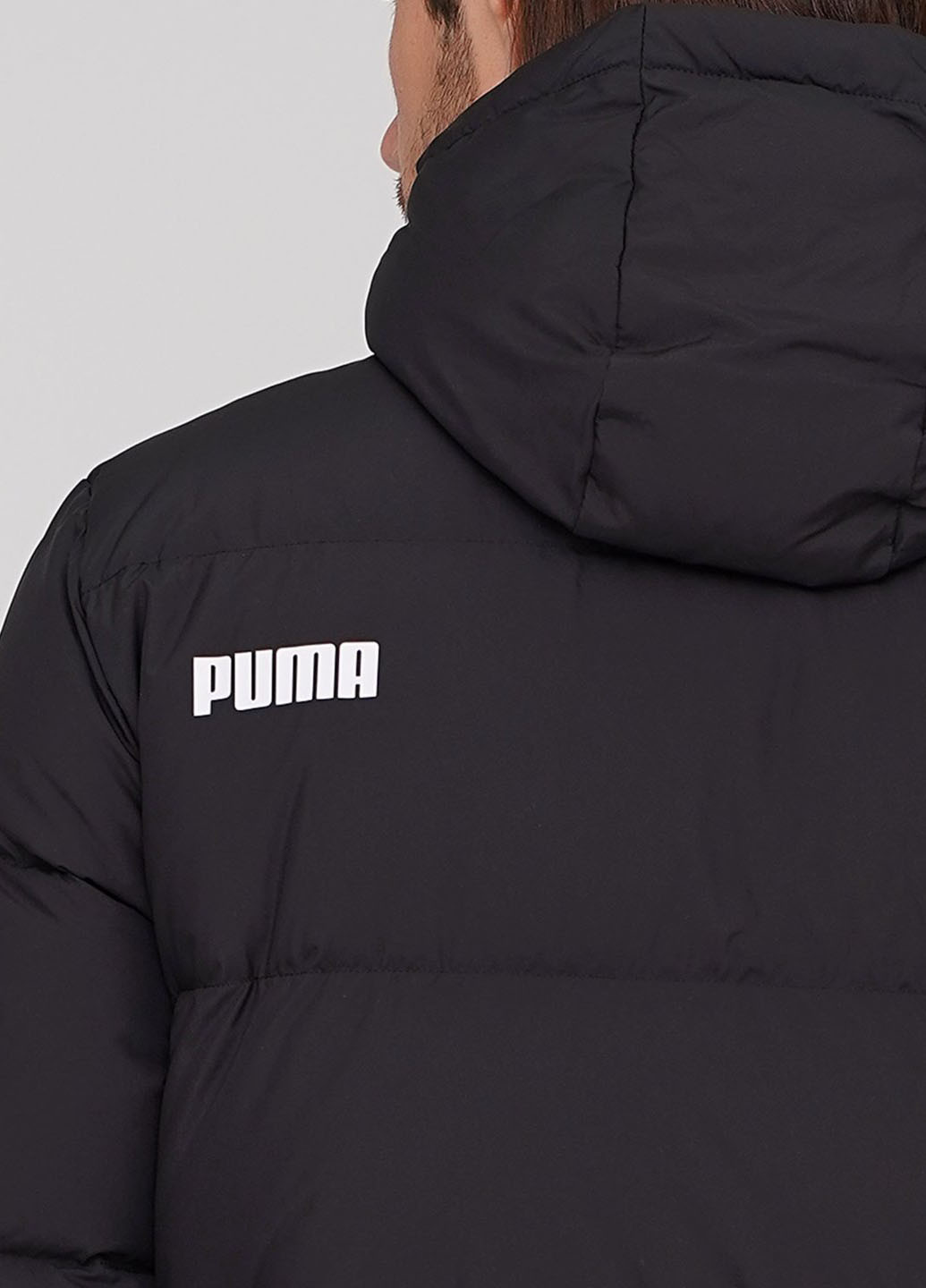 Черная зимняя куртка Puma