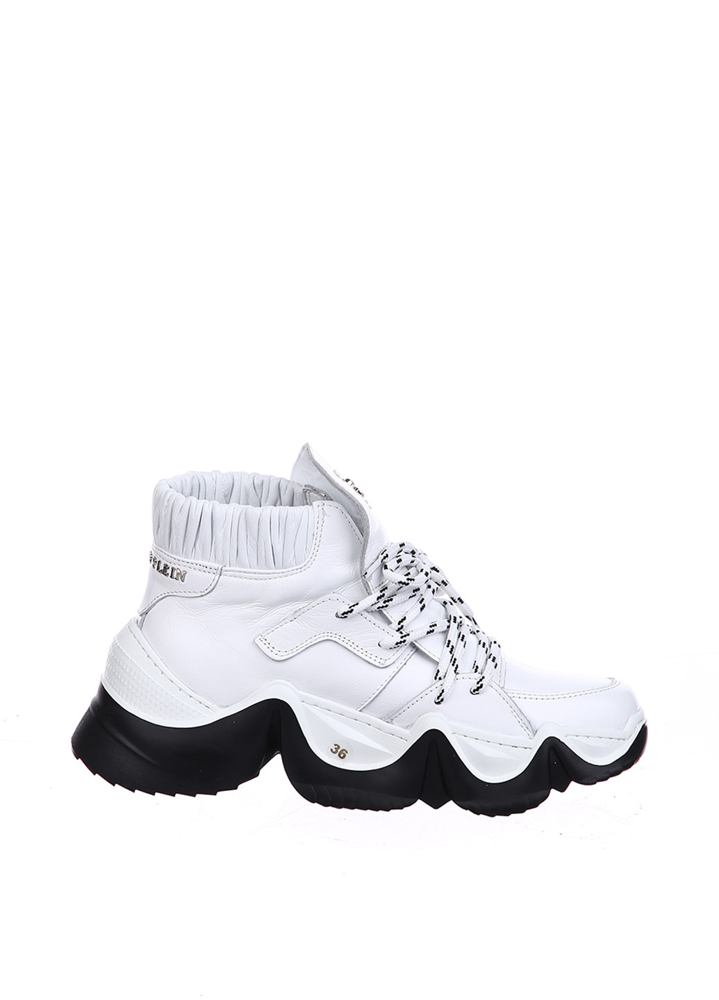 Белые демисезонные кроссовки Bate