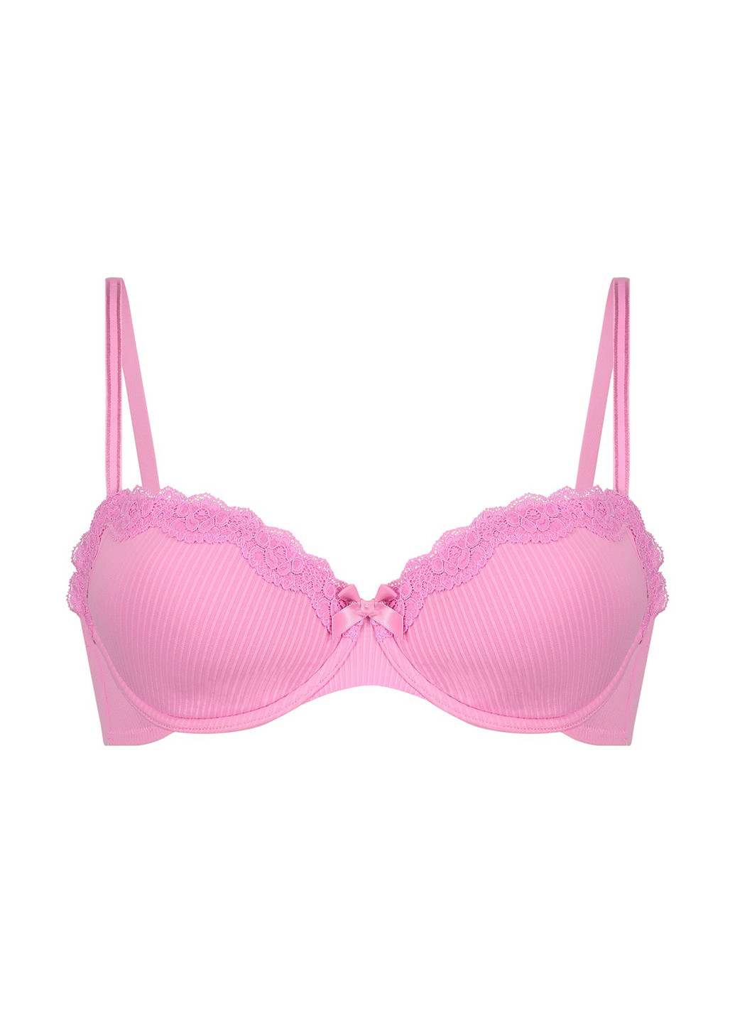 Рожевий балконет бюстгальтер Hunkemoller з кісточками поліамід
