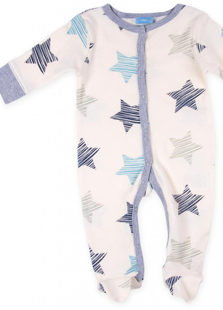 Голубой демисезонный костюм десткий для мальчиков подарочный 7 предметов (h9583.6-9) Luvena Fortuna