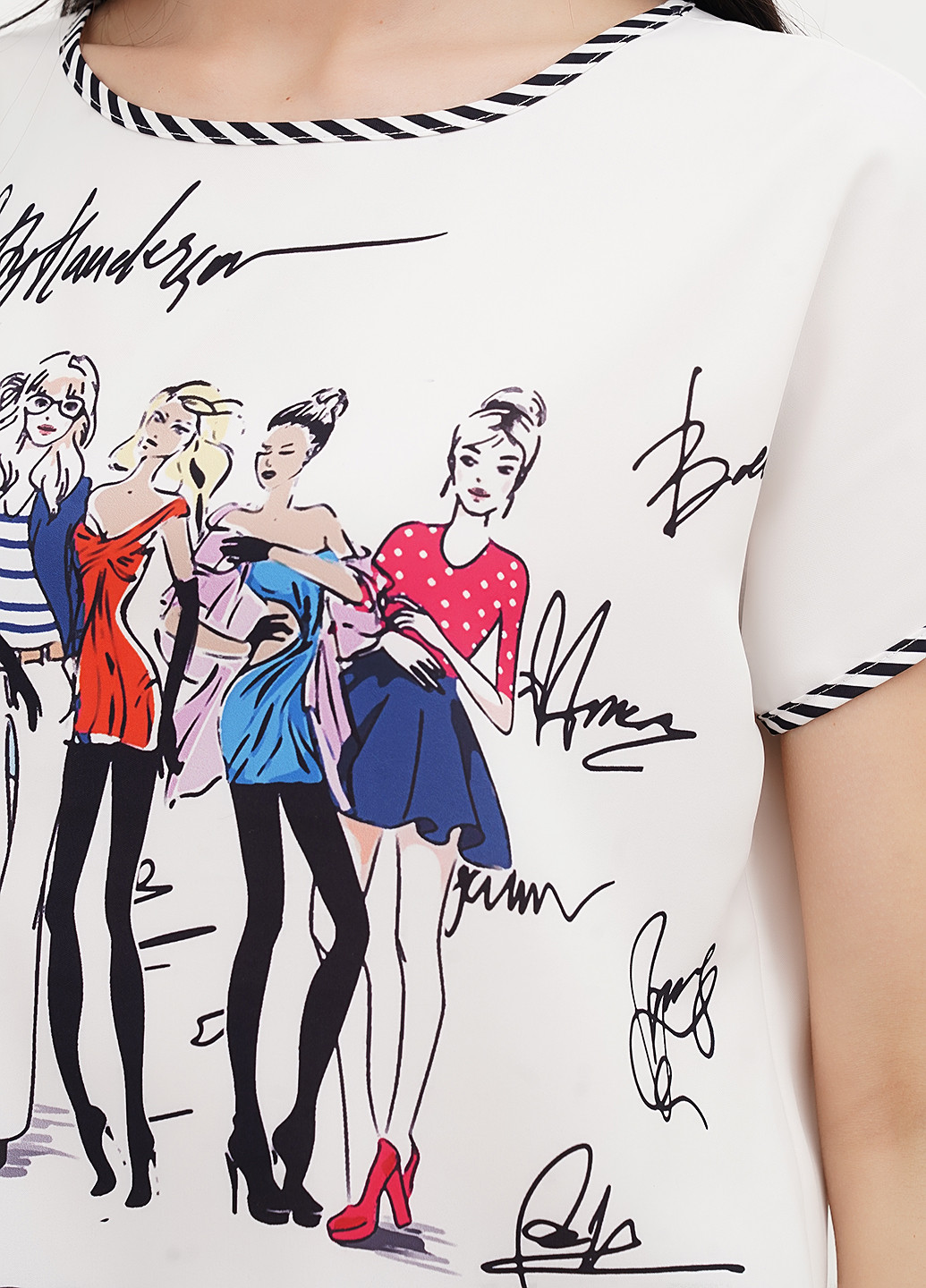 Белая блуза Roberta Biagi