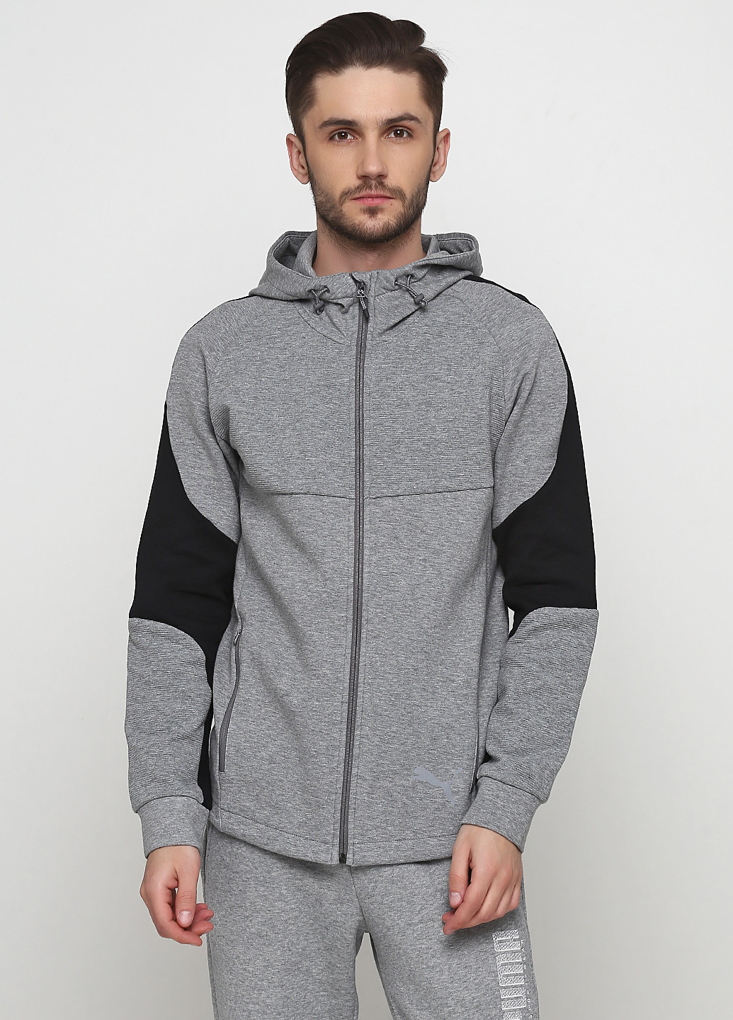 Толстовка Puma evostripe fz hoody (162148492)