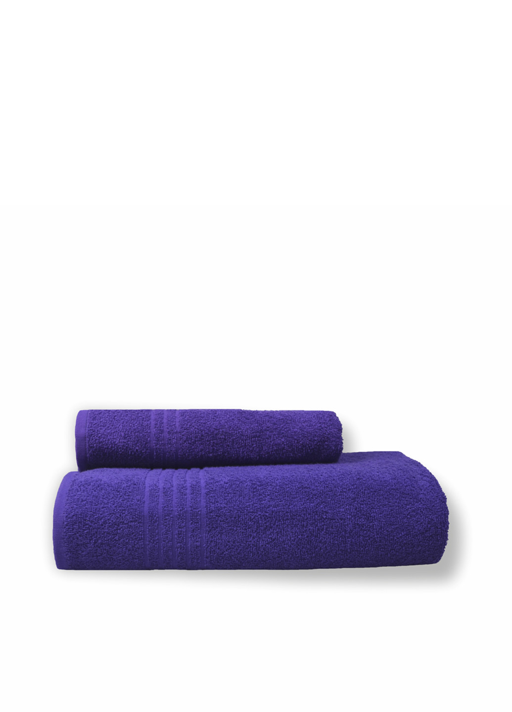 Home Line полотенце, 70х140 см однотонный фиолетовый производство - Узбекистан