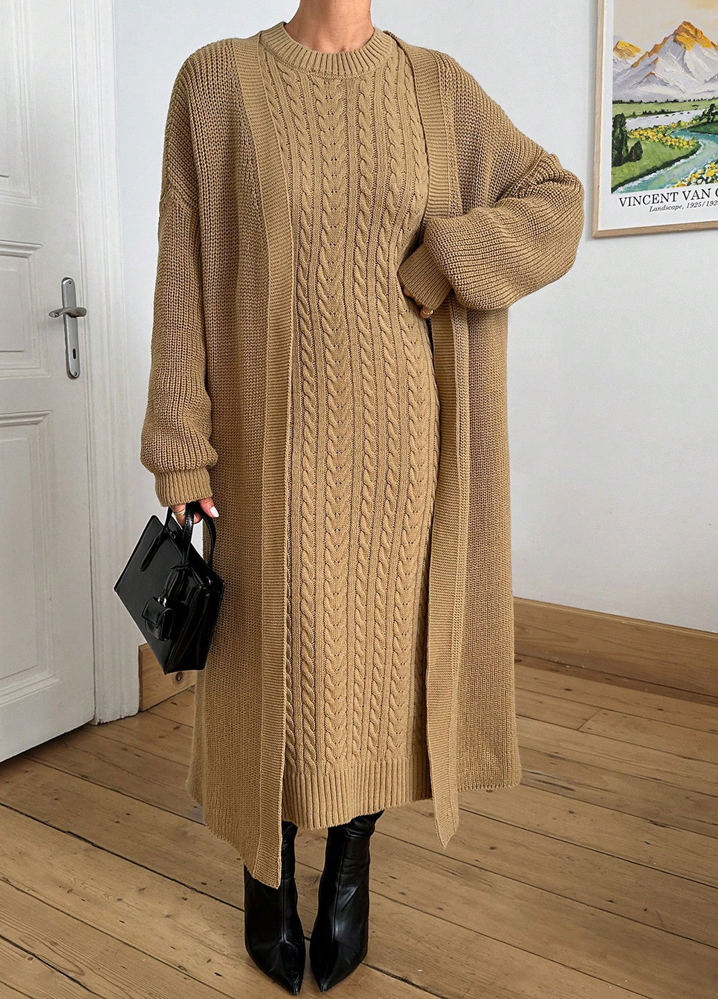 Костюм (кардиган, плаття) SHEIN (342064142)