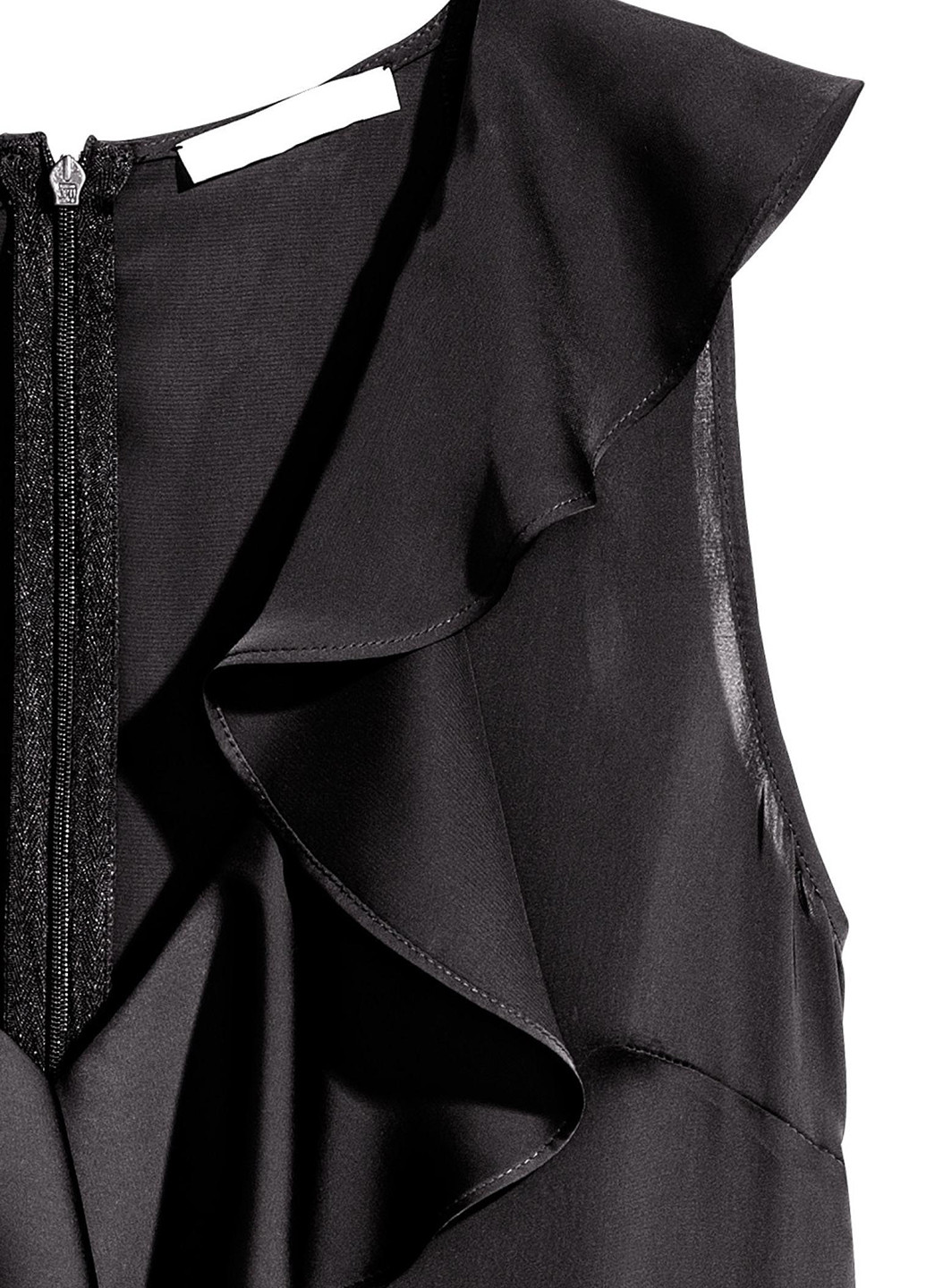 Черное кэжуал сукня клеш H&M однотонное
