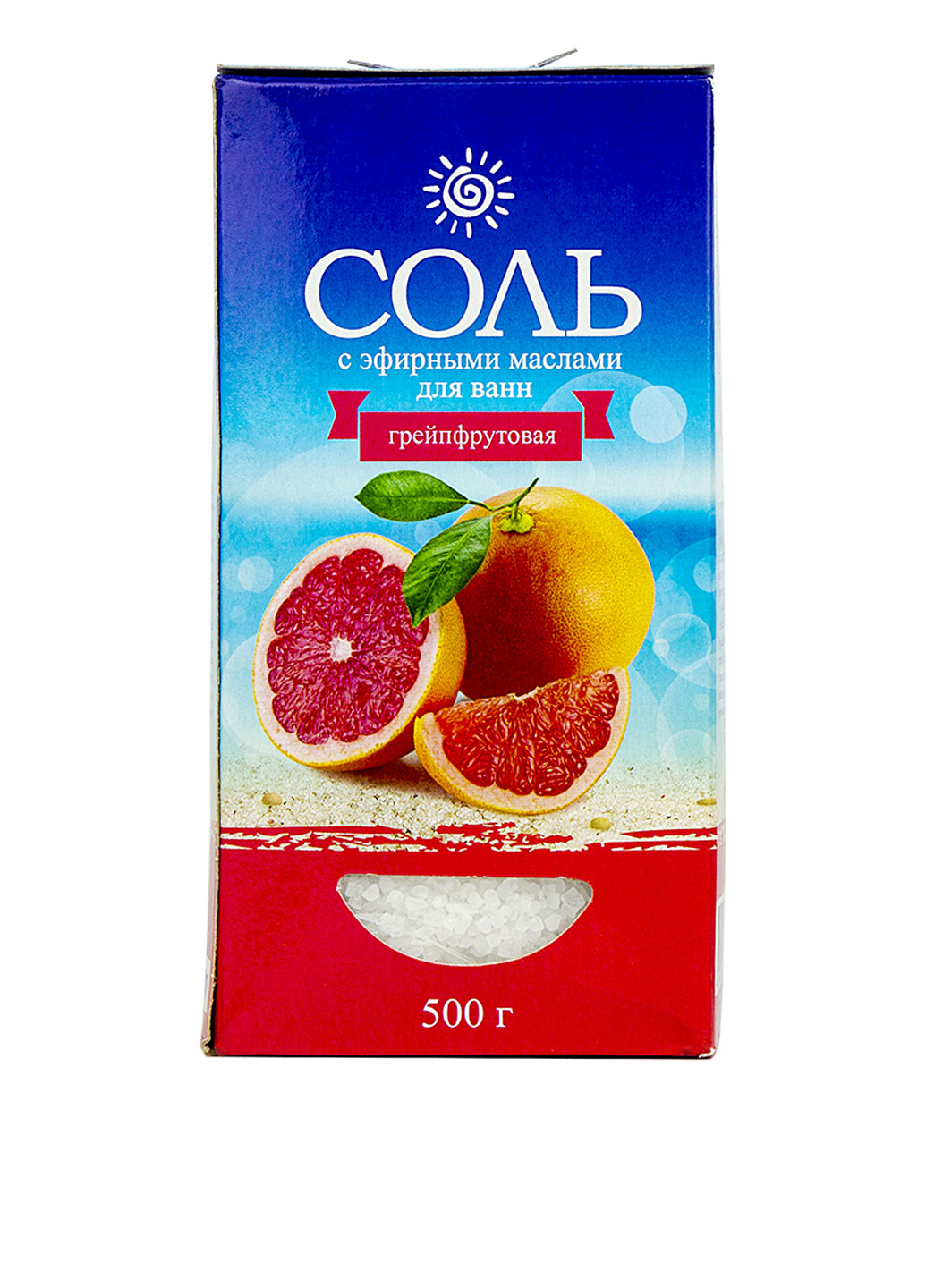 Соль морская с эфирным маслом грейпфрута, 500 г Карапуз (79090577)