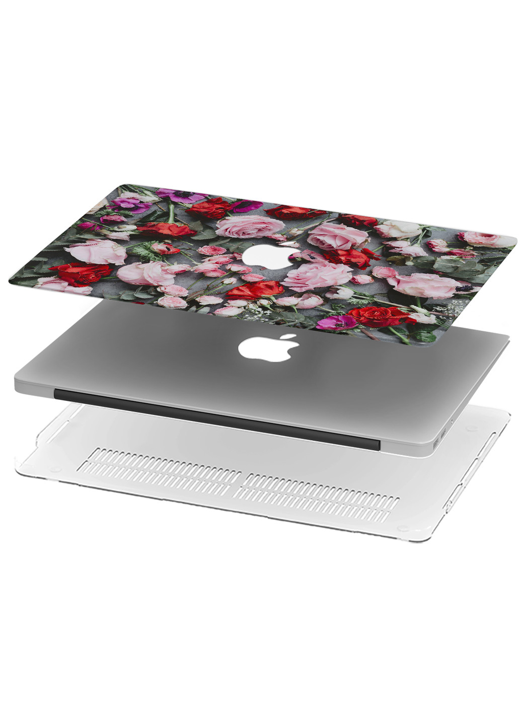 Чохол пластиковий для Apple MacBook Air 11 A1465 / A1370 Троянди (Roses) (6349-2400) MobiPrint (218867720)