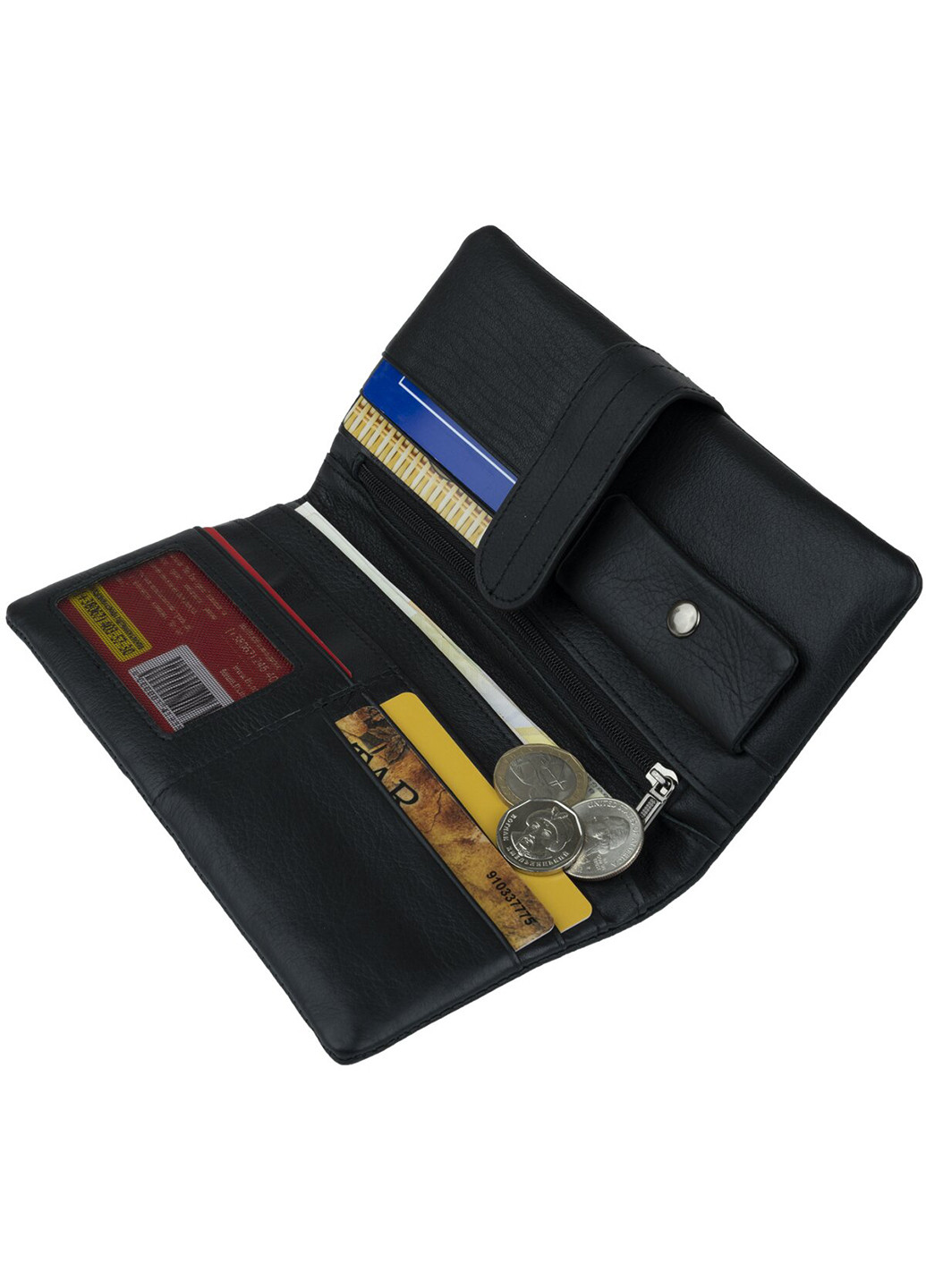 Шкіряний гаманець 9х19х1,5 см Vintage (253491181)