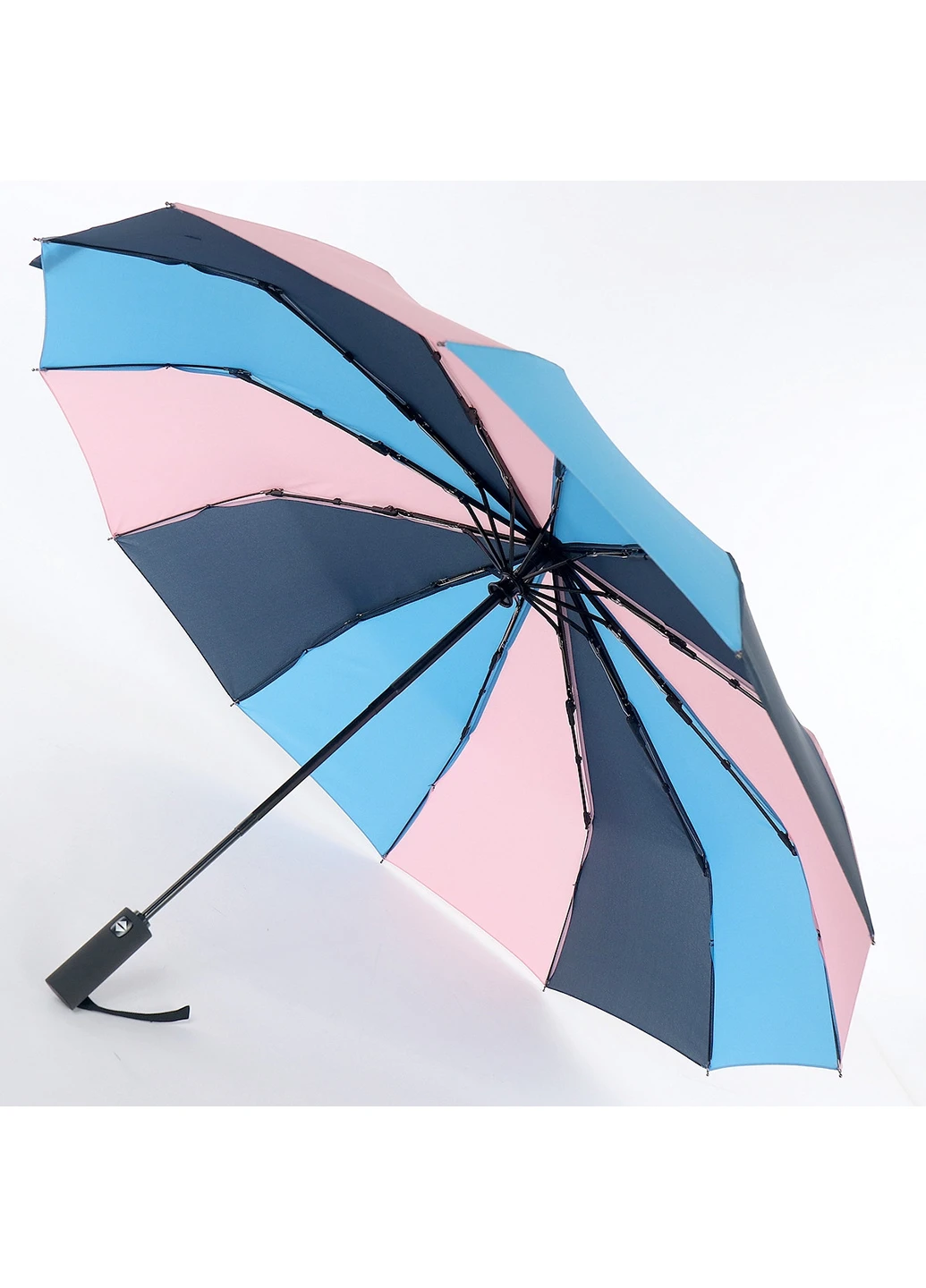 Комбинированный женский складной зонт автомат 104 см ArtRain (255710214)