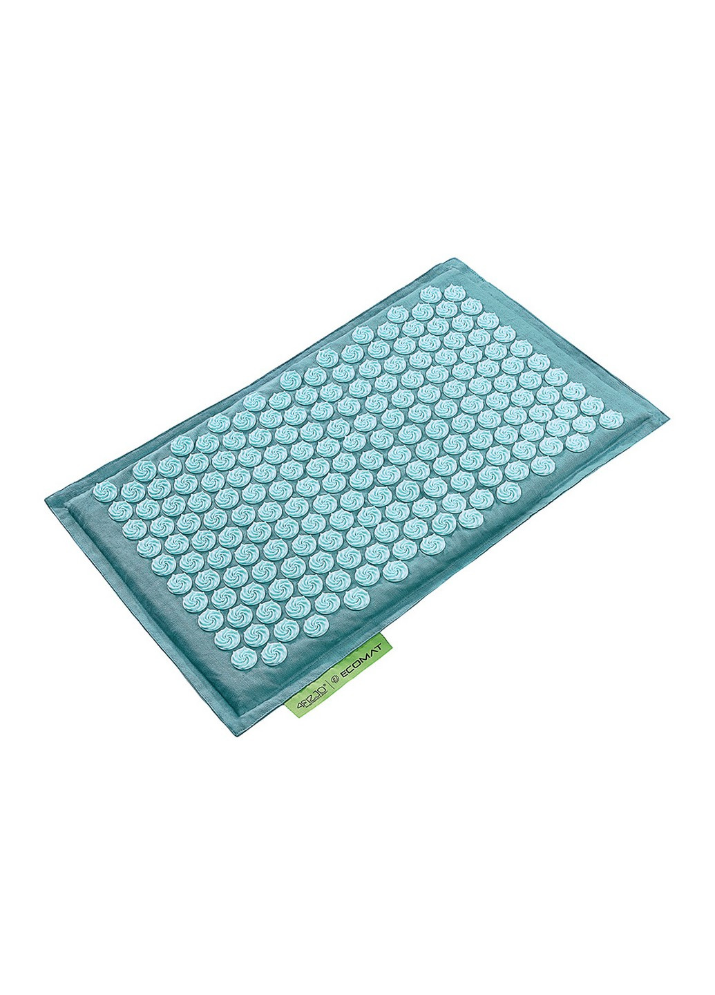 Комплект килимок акупунктурний з подушкою 4FIZJO бірюзовий