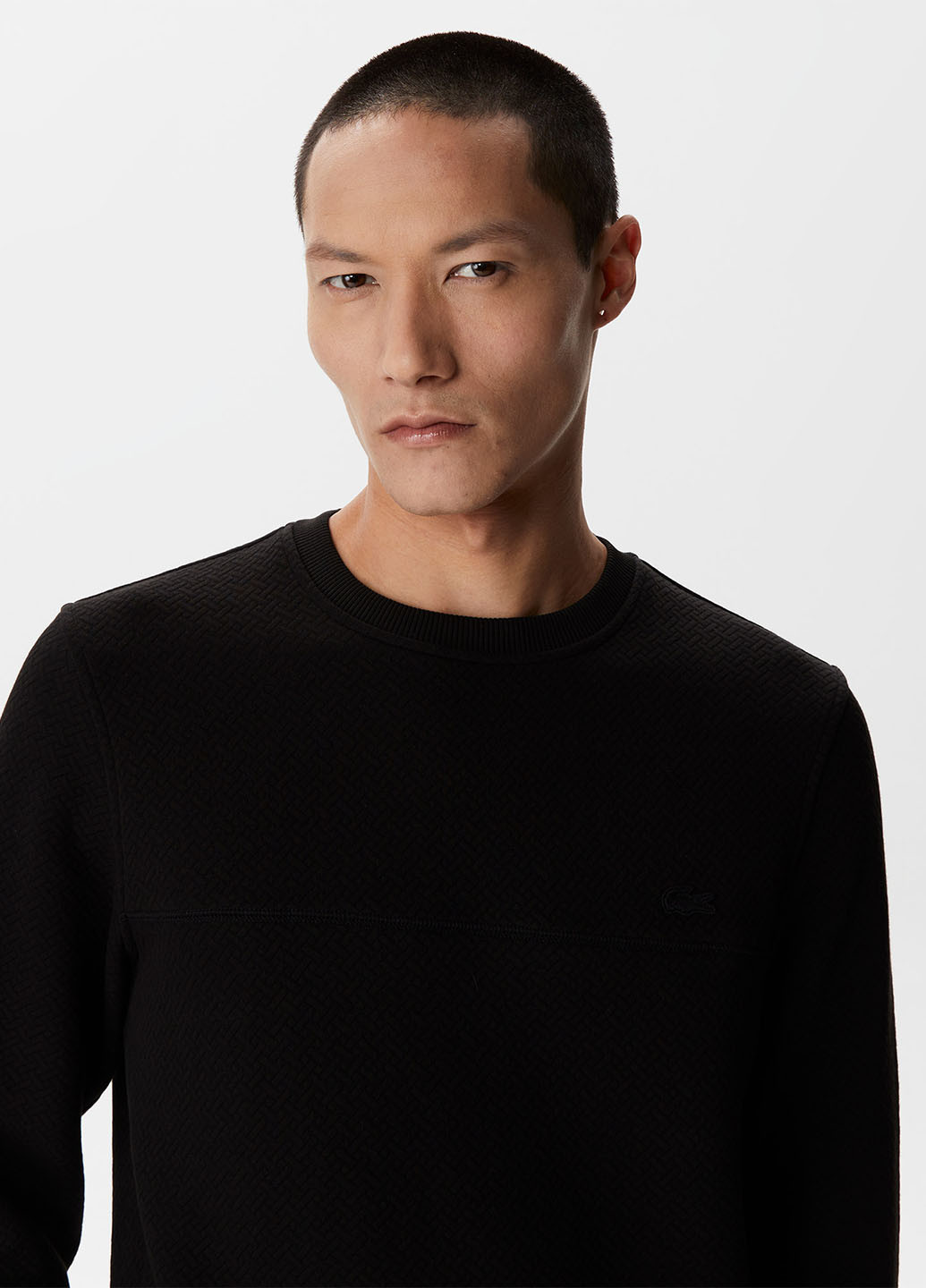 Чорний демісезонний джемпер джемпер Lacoste