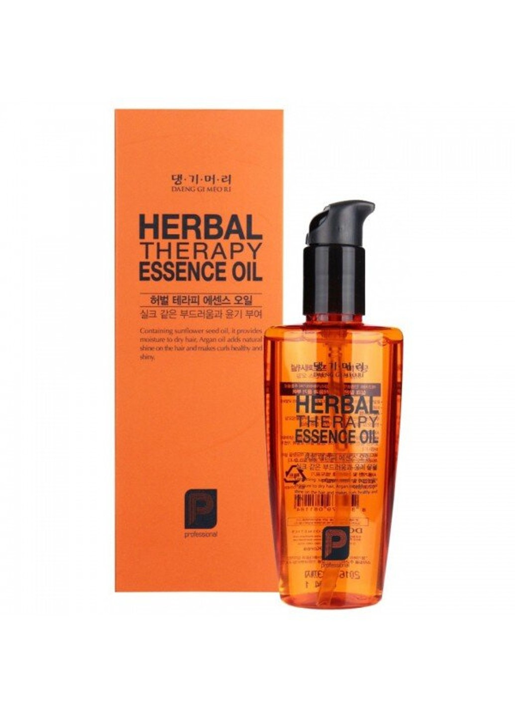 Олія для волосся на основі цілющих трав Professional Herbal therapy essence oil 140 мл Daeng Gi Meo Ri (255361695)