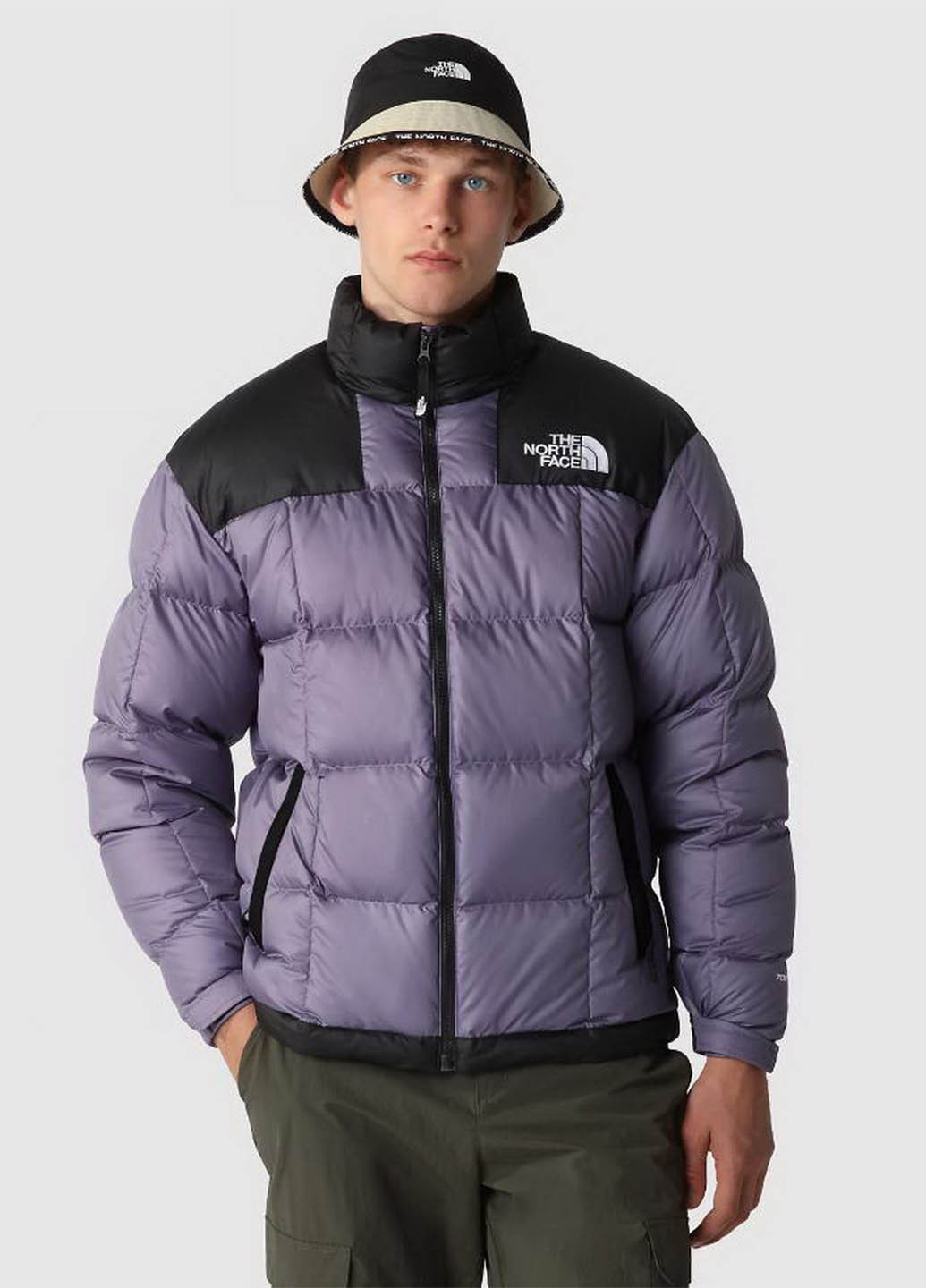 Фіолетовий зимній Пуховик The North Face