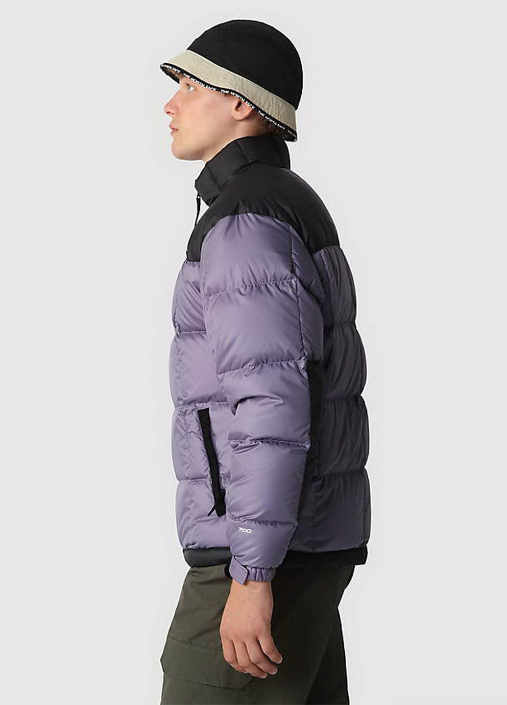 Фіолетовий зимній Пуховик The North Face