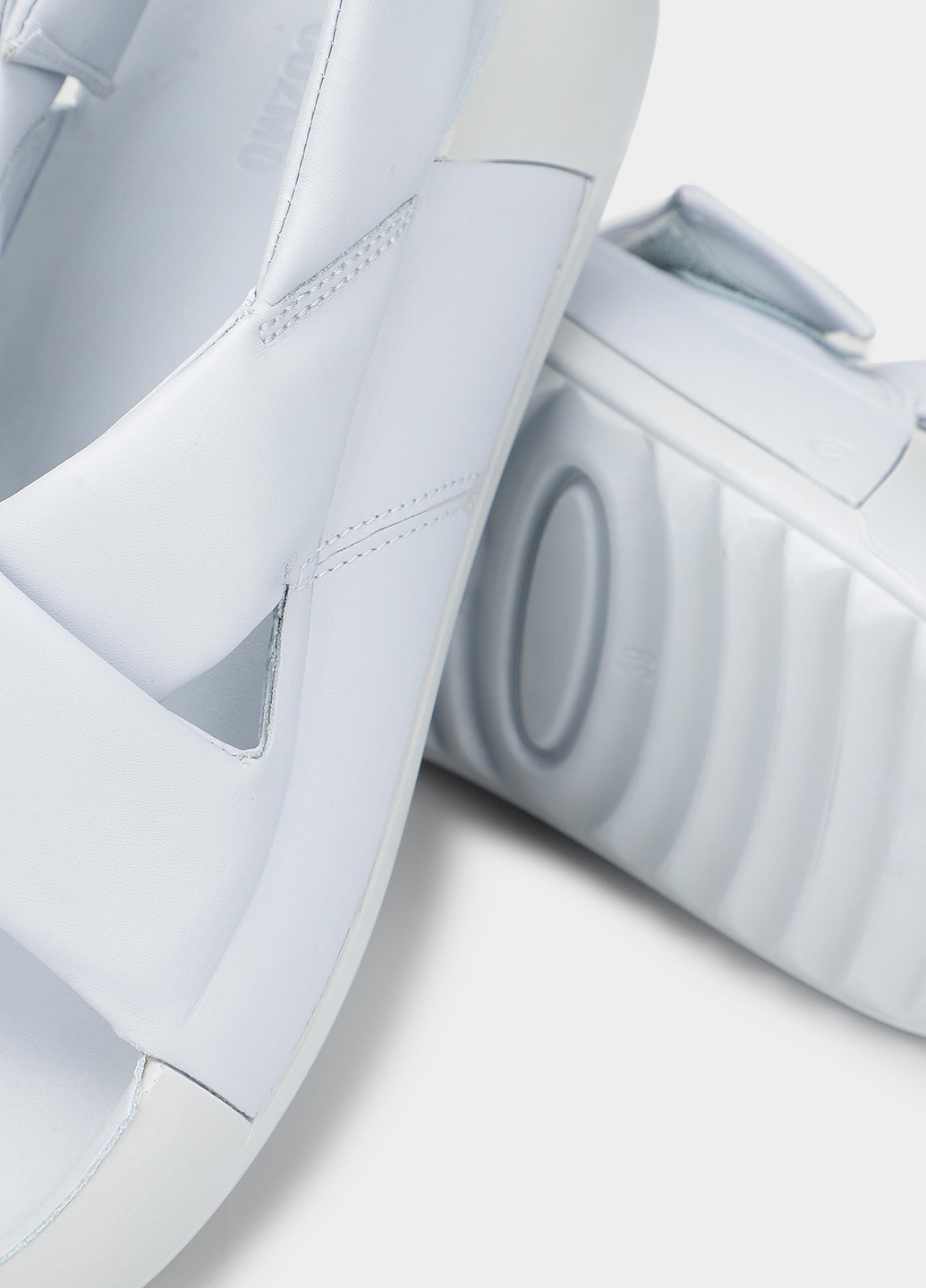 Кэжуал сандалии Ecco на липучке