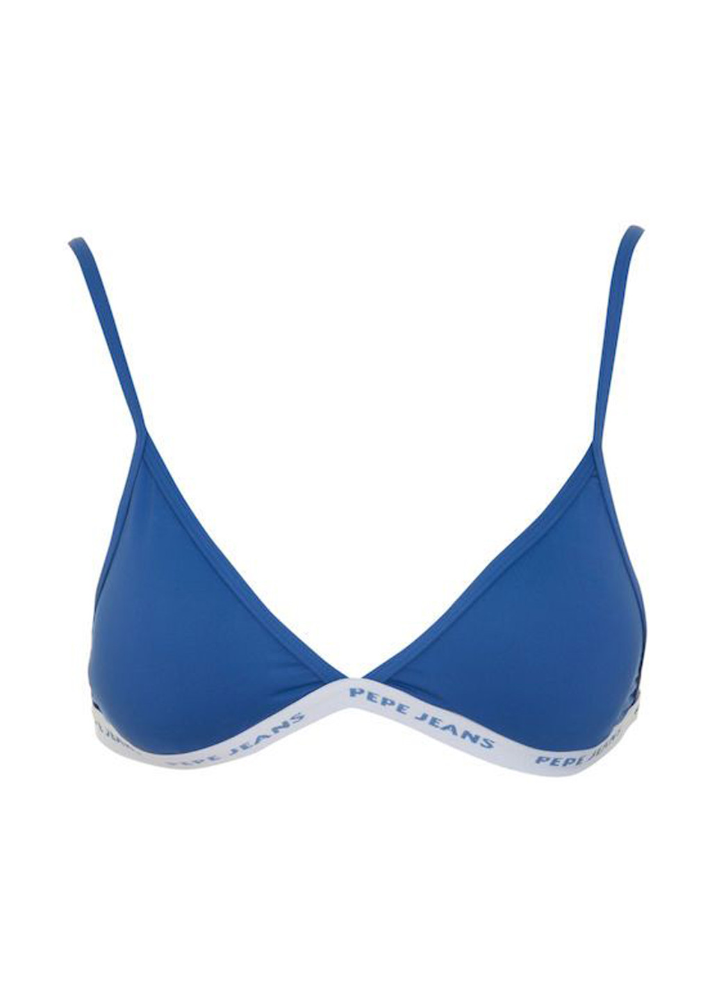 Синий летний купальник (лиф, трусы) бикини, раздельный Pepe Jeans London