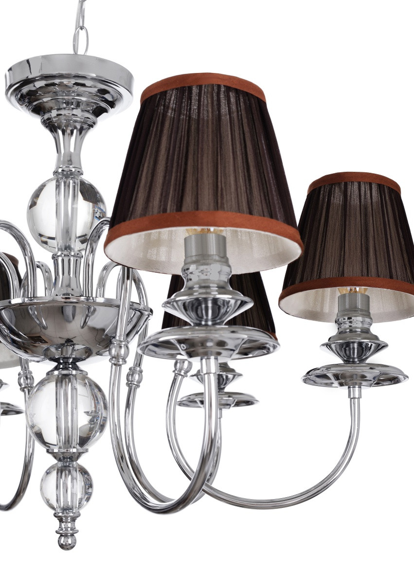 Люстра з абажурами BKL-688S/6 E14 BR Brille (254026291)