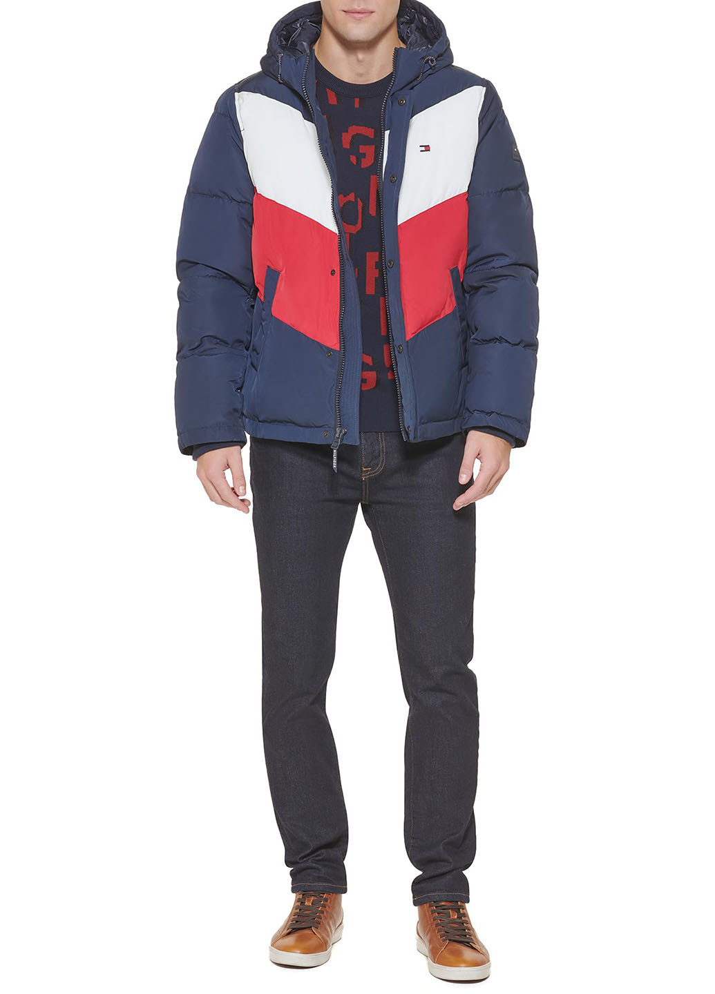 Айворі зимня куртка Tommy Hilfiger