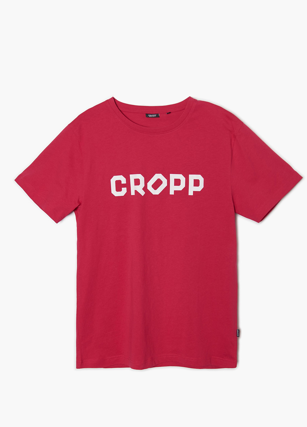 Вишневая футболка Cropp