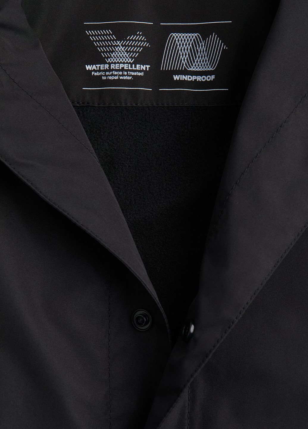 Плащ H&M на кнопках прямий (315513791)