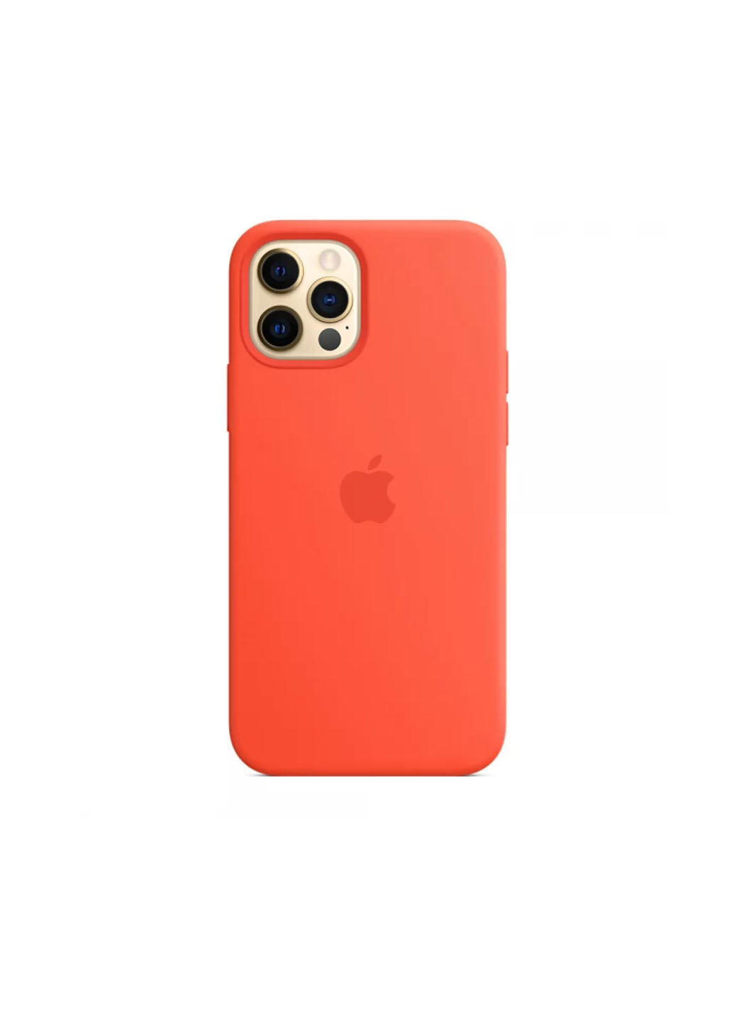 Чохол силіконовий soft-touch Silicone case для iPhone 12/12 Pro помаранчевий Electric Orange Apple (245963786)