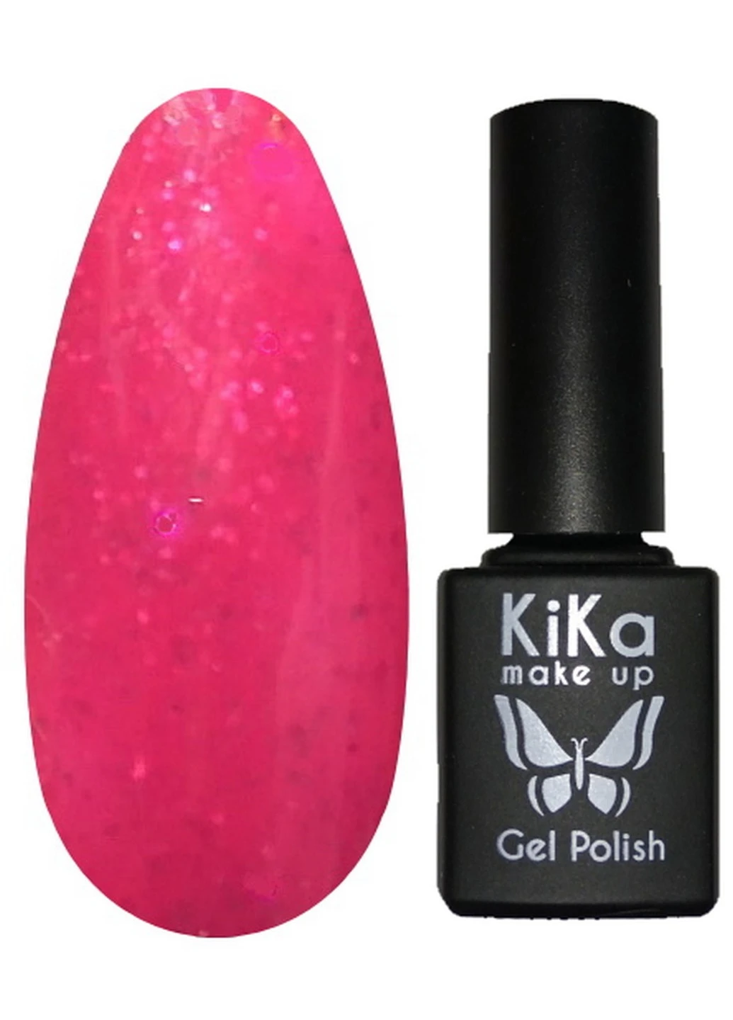 Гель-лак № 130 з блискітками 8,5 мл Kika (225254268)