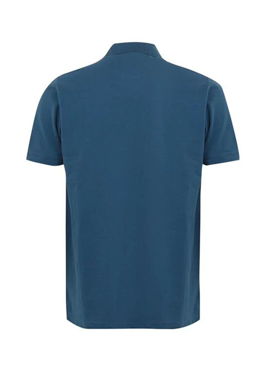 Морской волны футболка-поло для мужчин Pierre Cardin однотонная