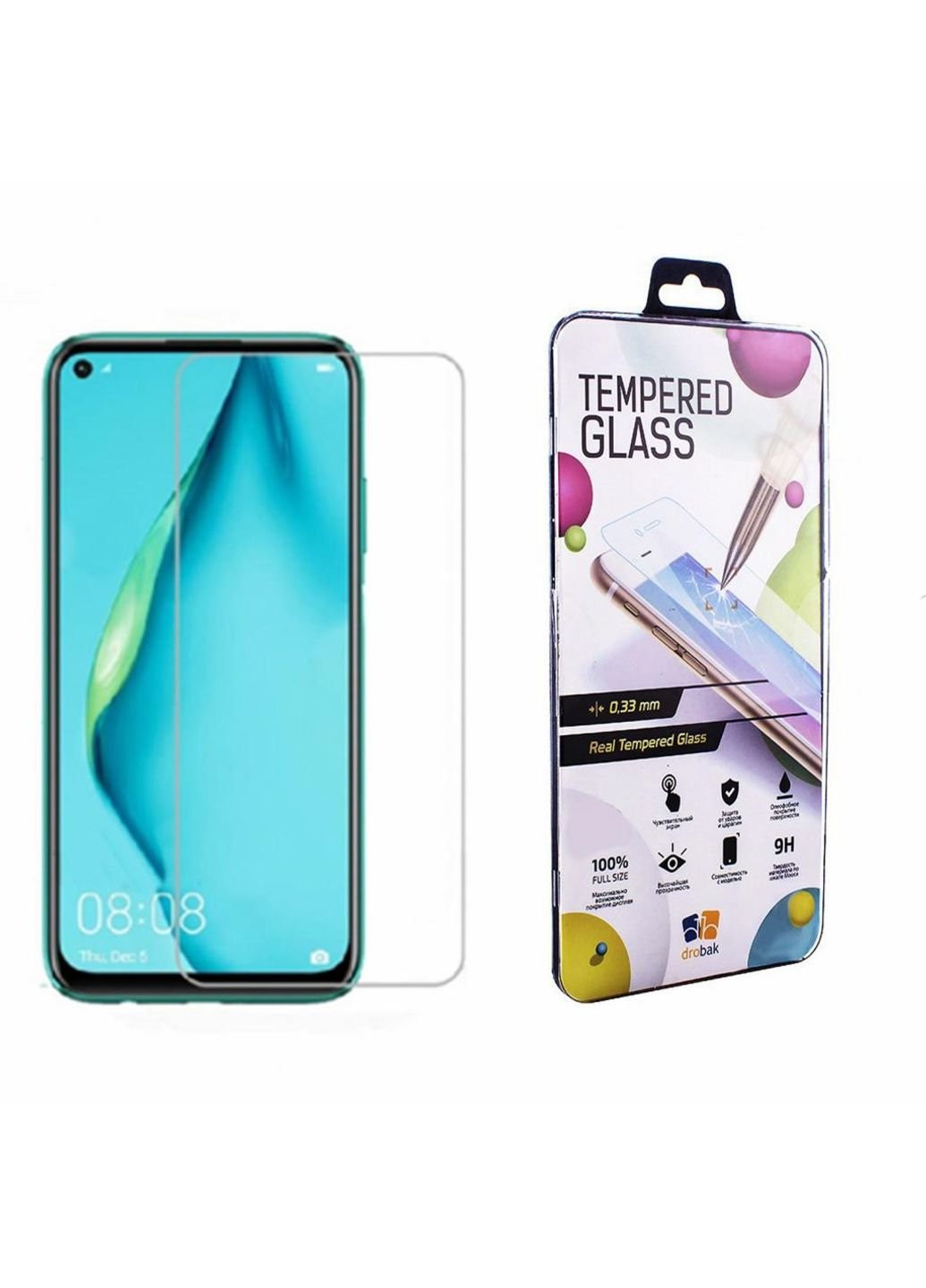 Стекло защитное ZTE Blade V2020 (Tempered glass) (222205) (222205) Drobak (249597493)