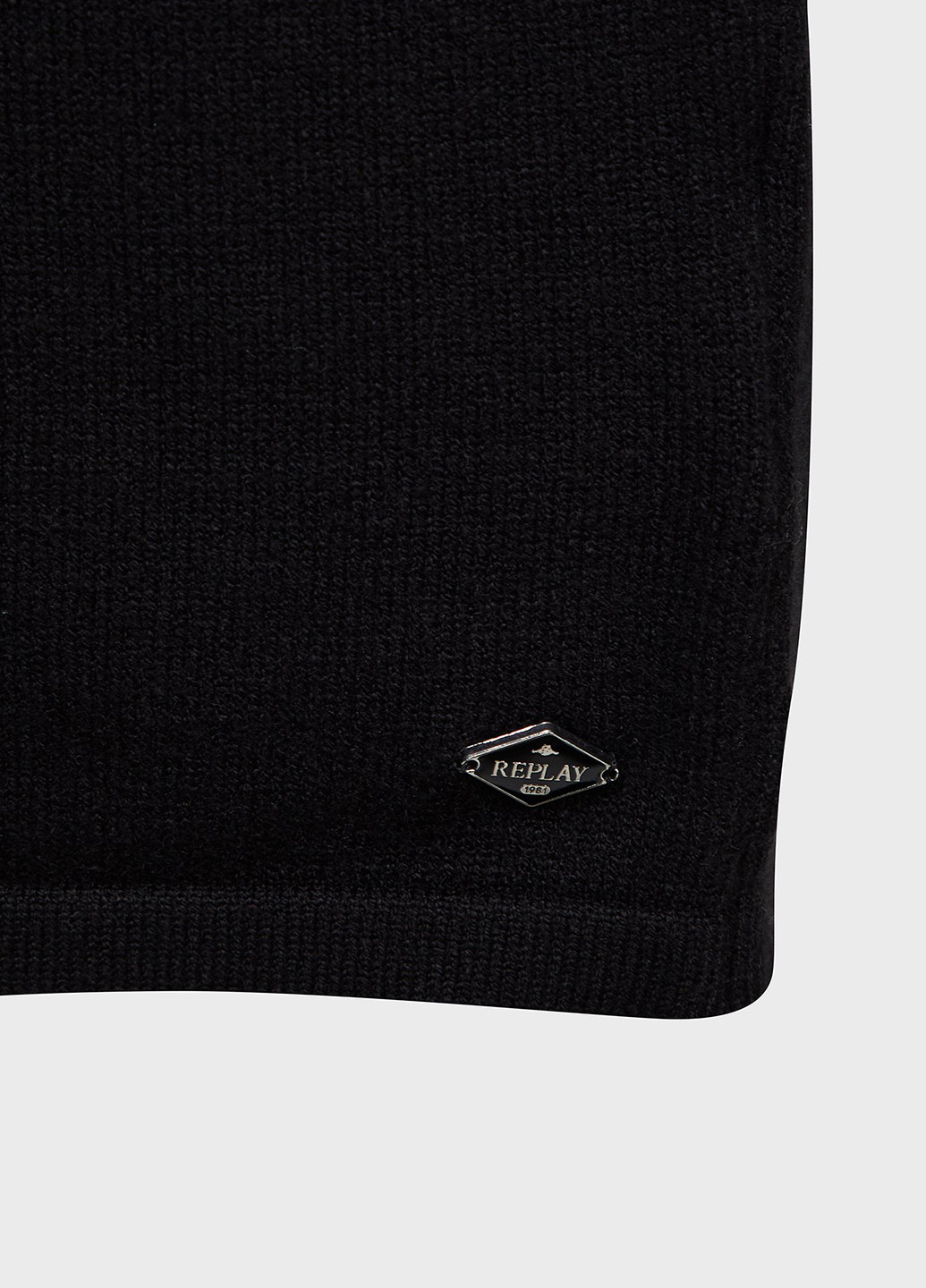 Чорна кежуал сукня сукня светр Replay однотонна