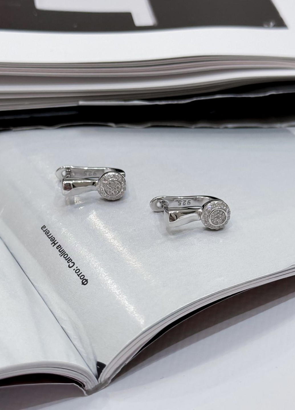 Сережки Silver Flame (307258174)