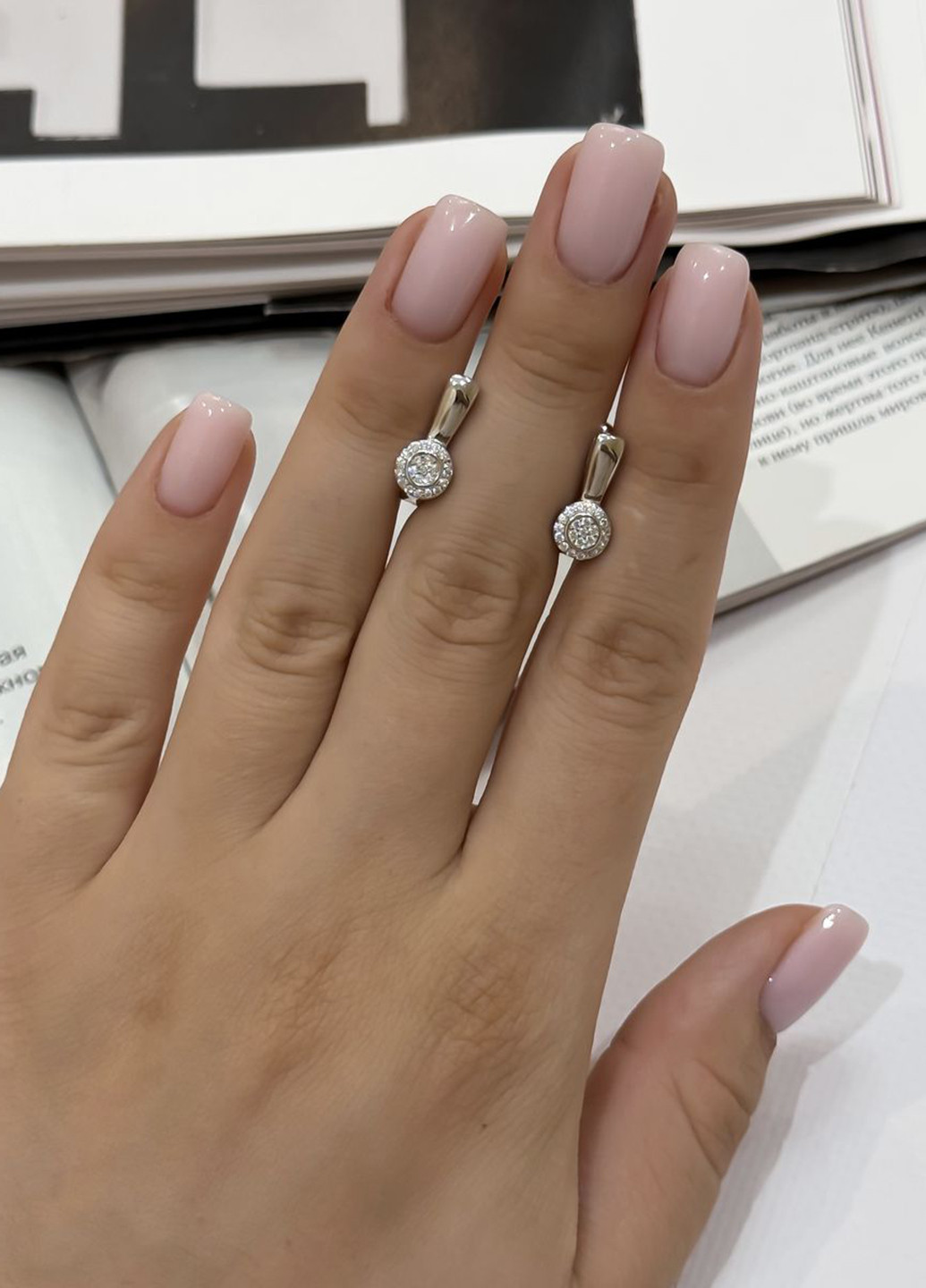 Сережки Silver Flame (307258174)