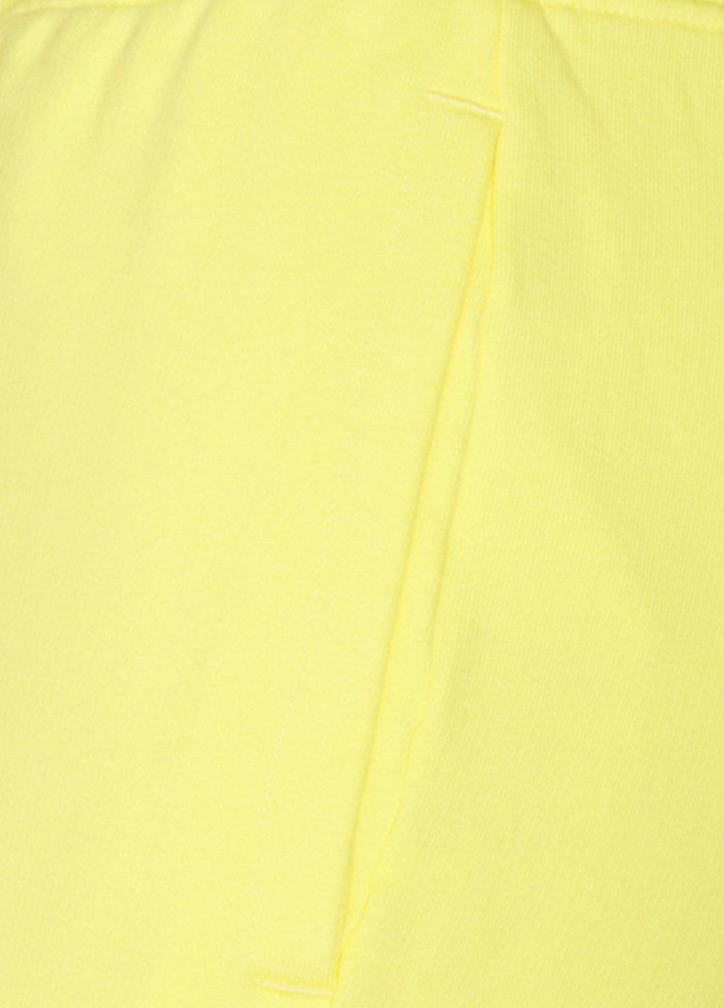 Желтые спортивные демисезонные джоггеры брюки Sergio Tacchini