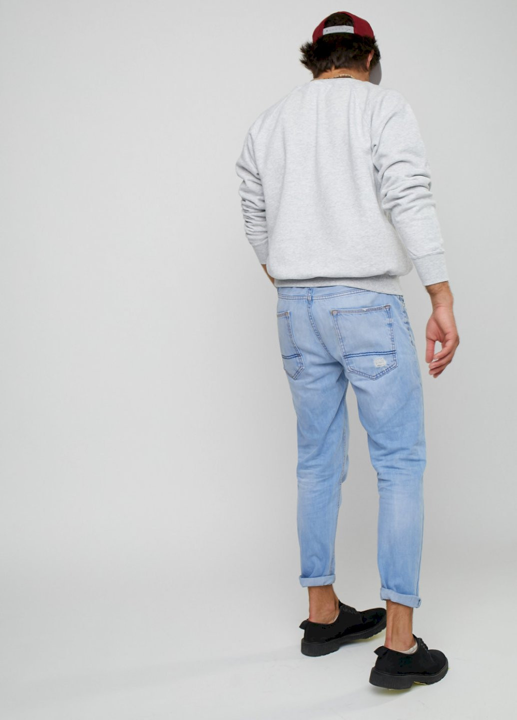 Сірий світшот YAPPI (198688857)