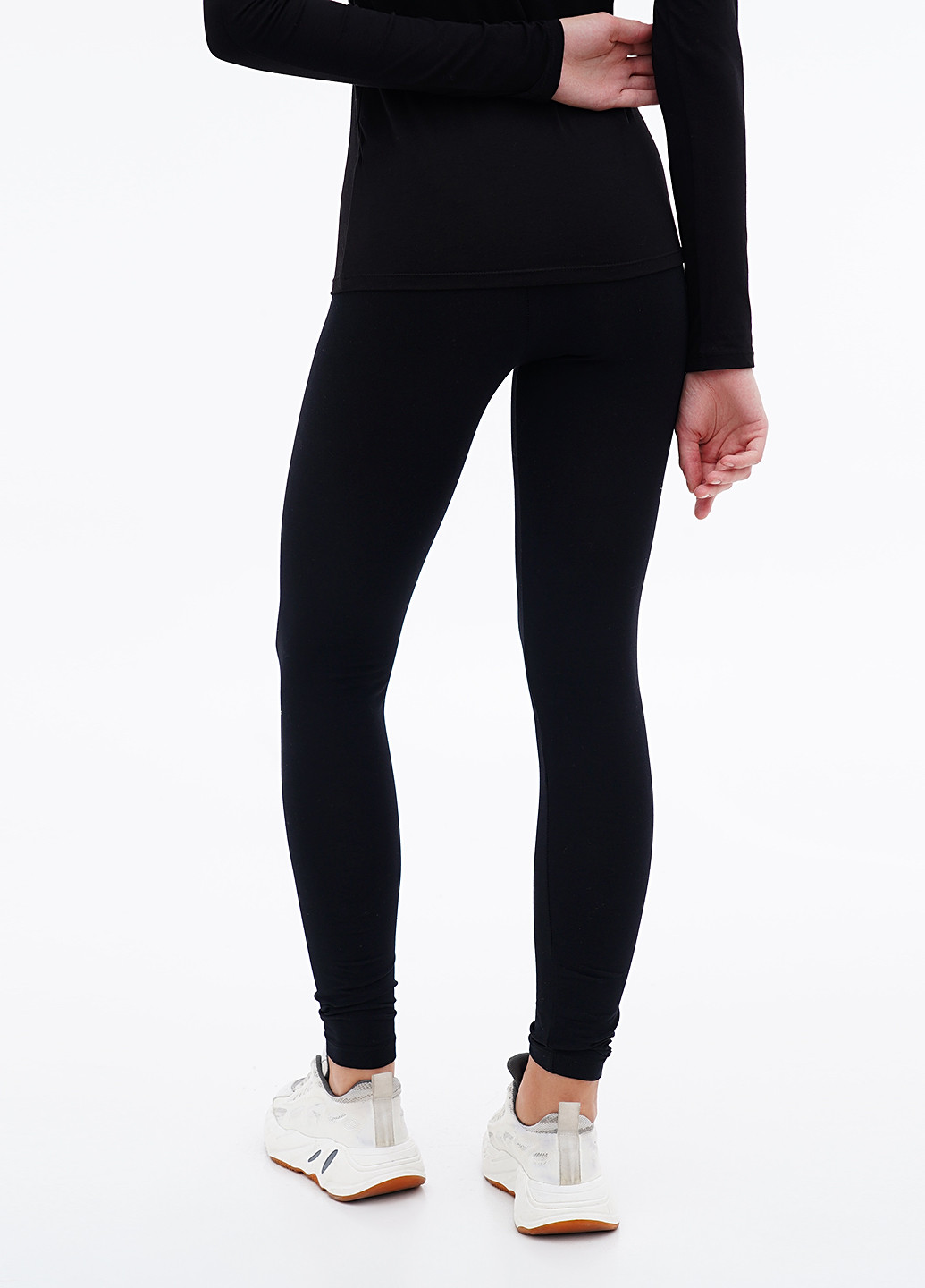 Черные демисезонные леггинсы C&A