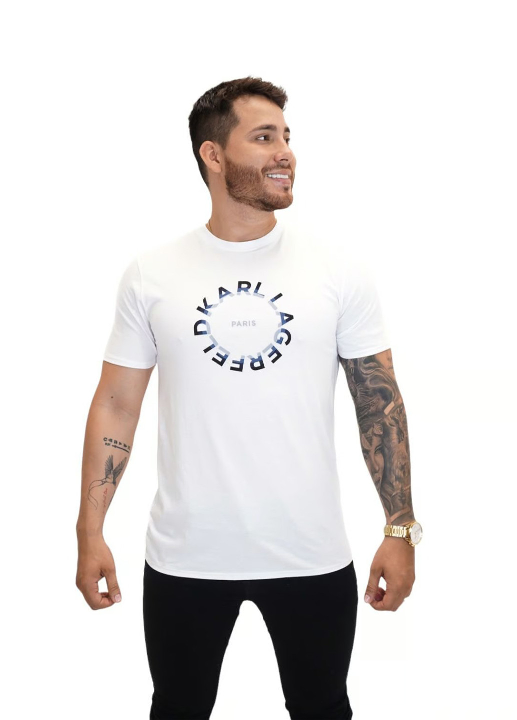 Біла футболка Karl Lagerfeld