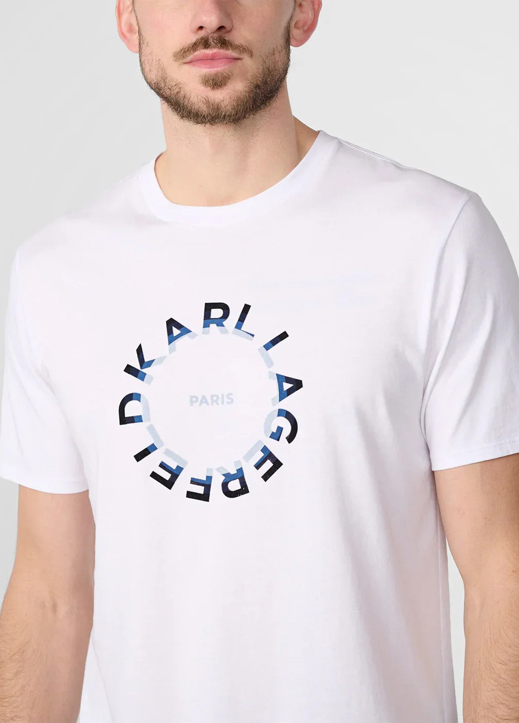 Біла футболка Karl Lagerfeld